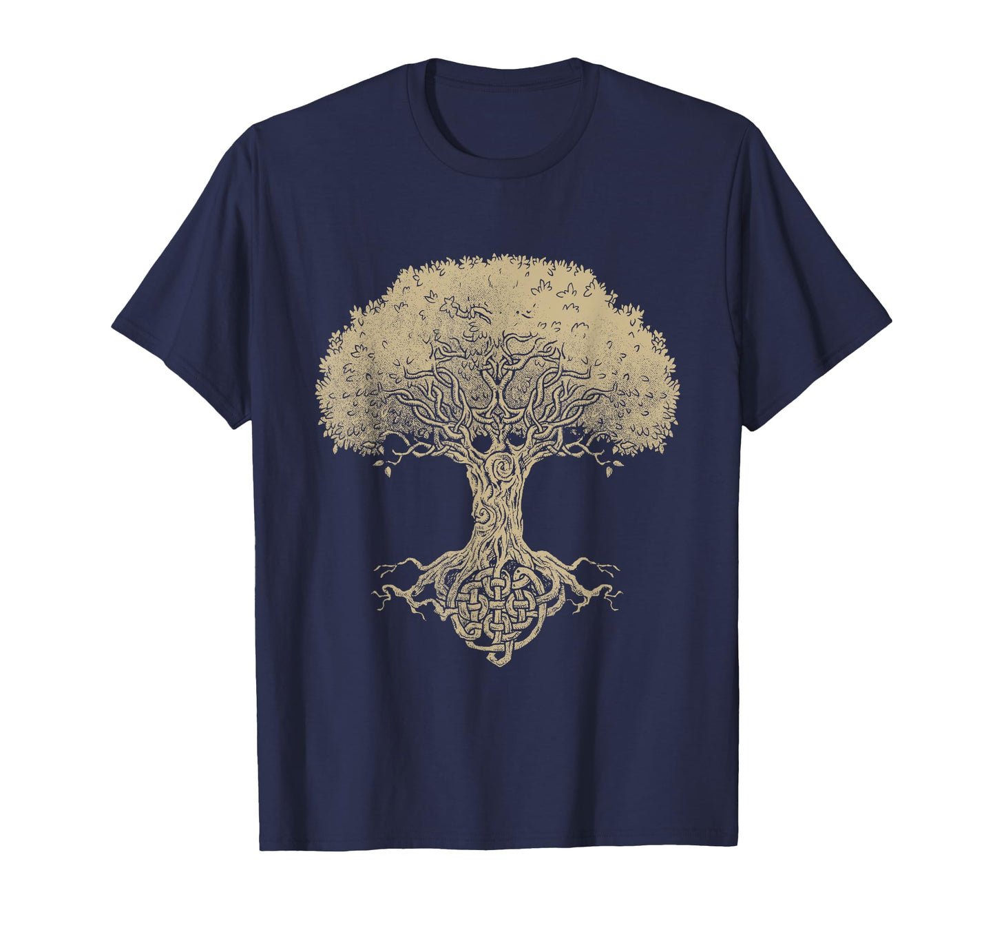 Sacred Tree Roots Celtic Knot Spiritual Celt Irish Mythology T-Shirt