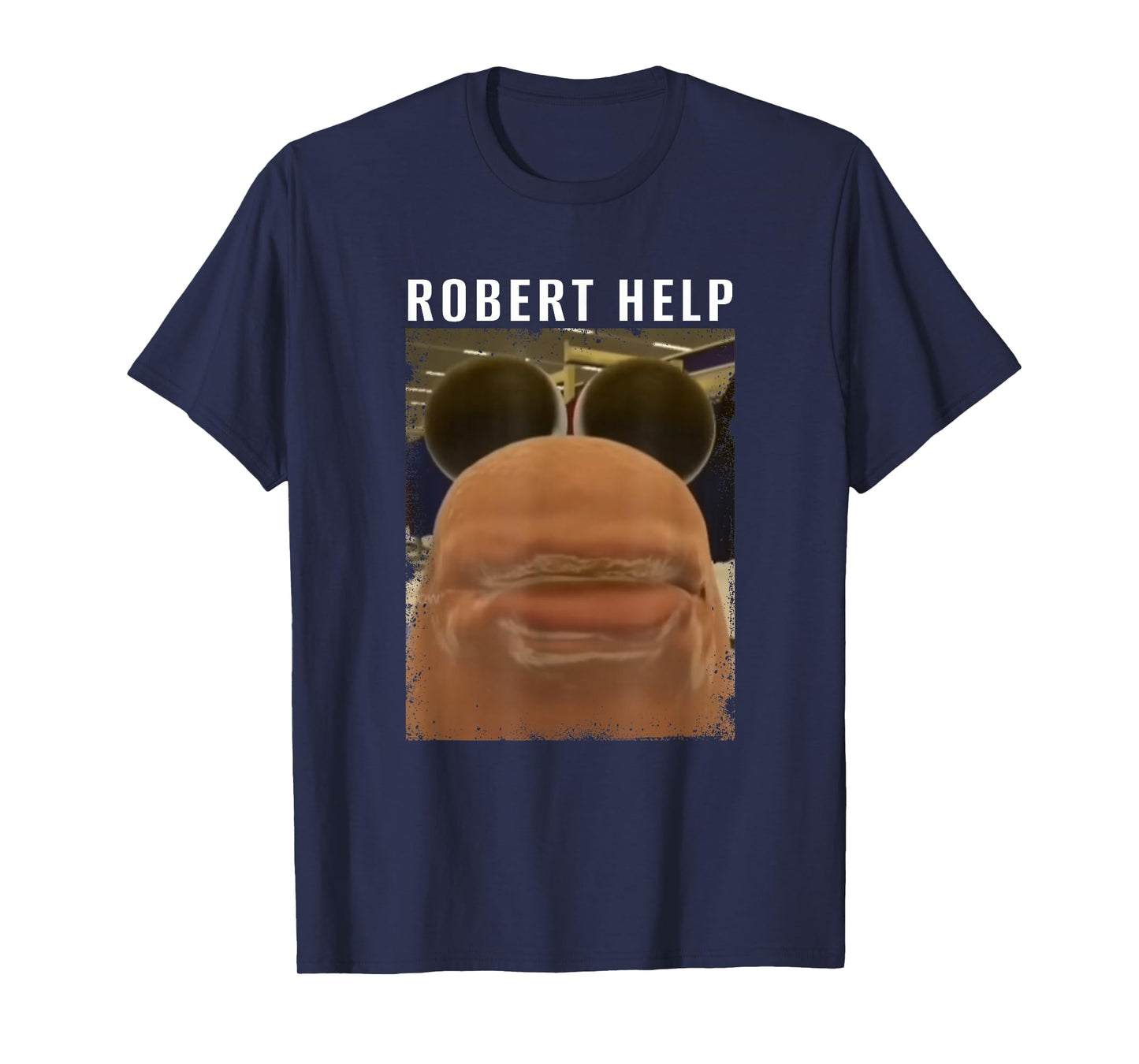 Marcus The Worm Robert Help Funny Meme T-Shirt