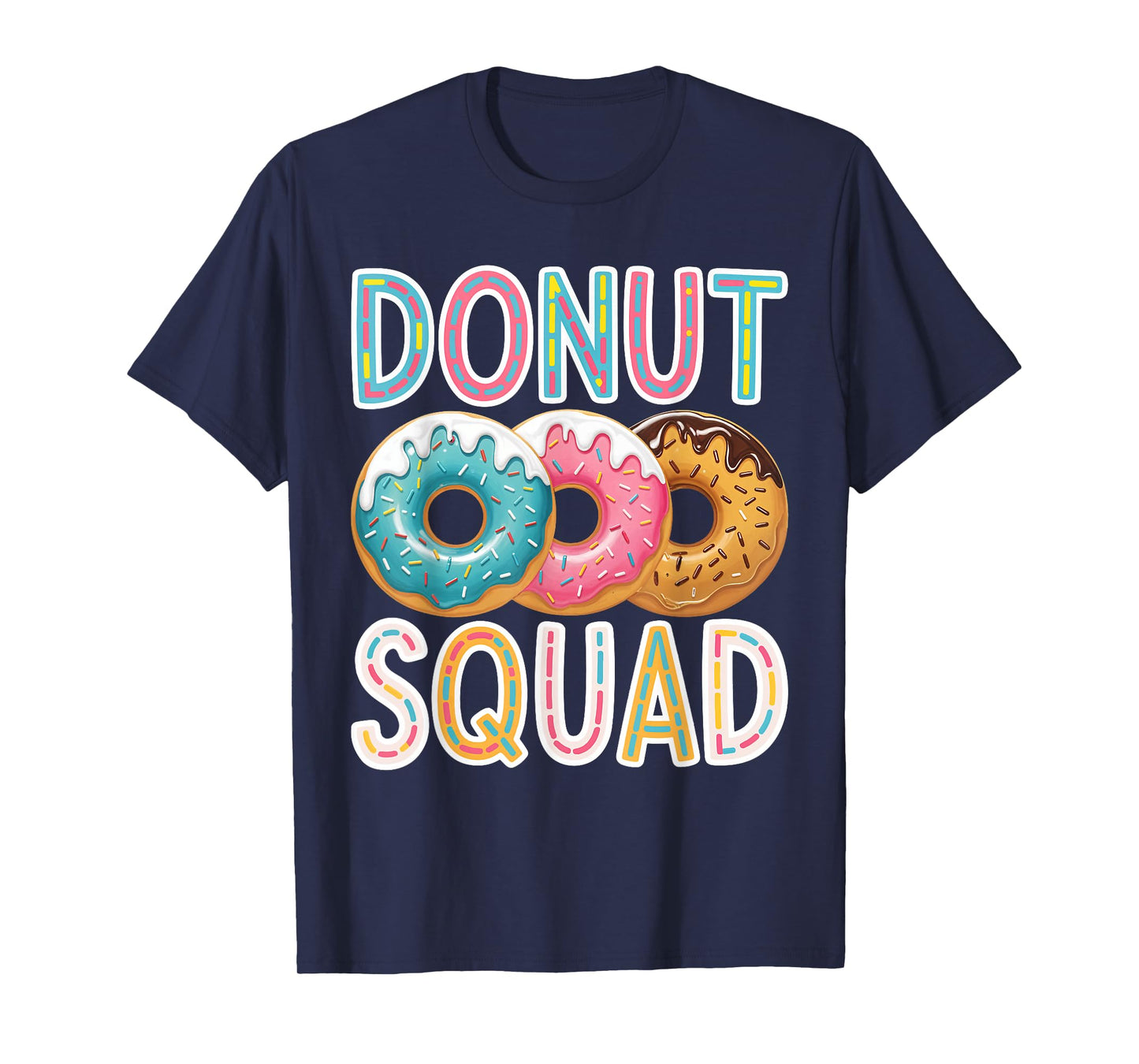 Donut Squad Shirt Doughnut Squad Kids Men Women Donut Lover T-Shirt