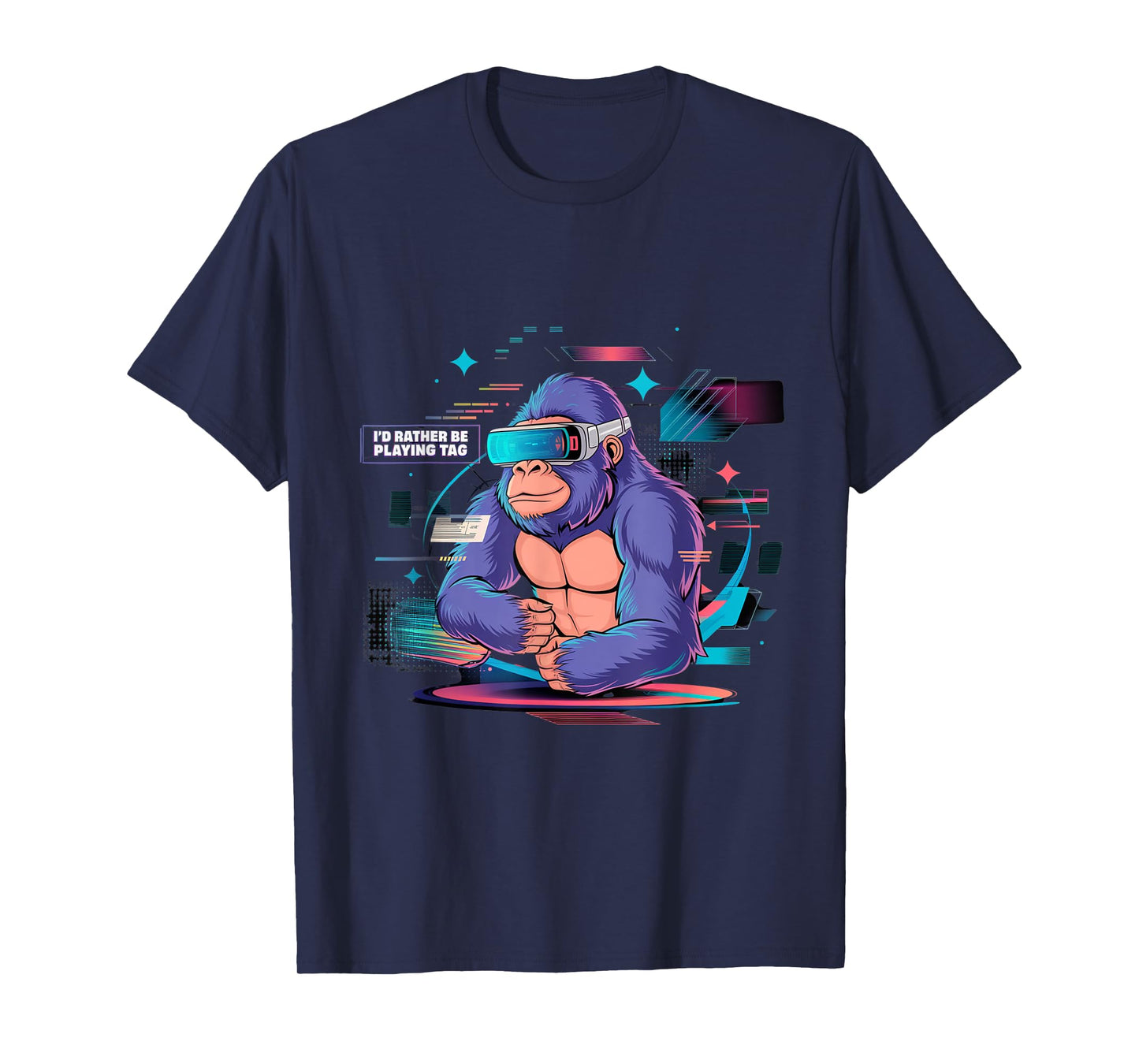 I Would Rather Be Playing Tag VR Gaming T-Shirt