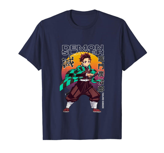 Kids Demon Slayer: Kimetsu no Yaiba Tanjiro Sunset Slash T-Shirt
