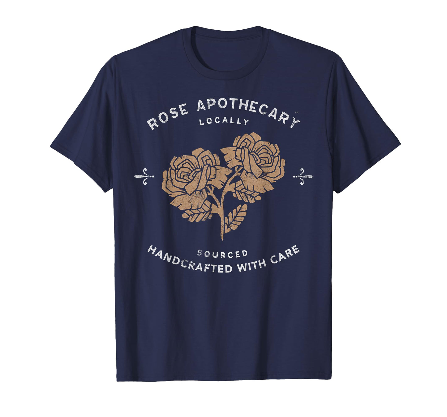 Schitt's Creek Rose Apothecary Handcrafted Distressed T-Shirt