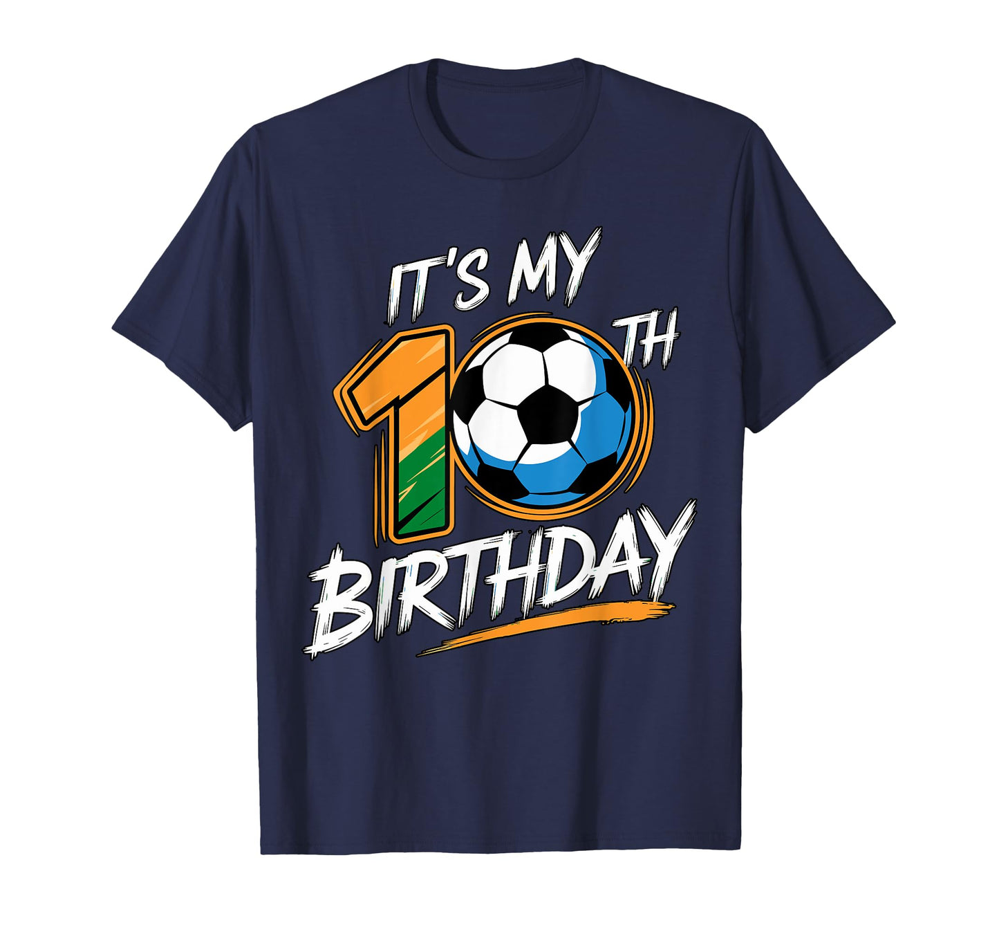 It's my 10th Birthday Party Soccer 10 Years Old T-Shirt