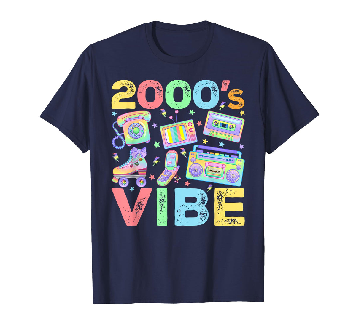 2000s Vibe 2000's Vintage Style 2000s Retro Party T-Shirt