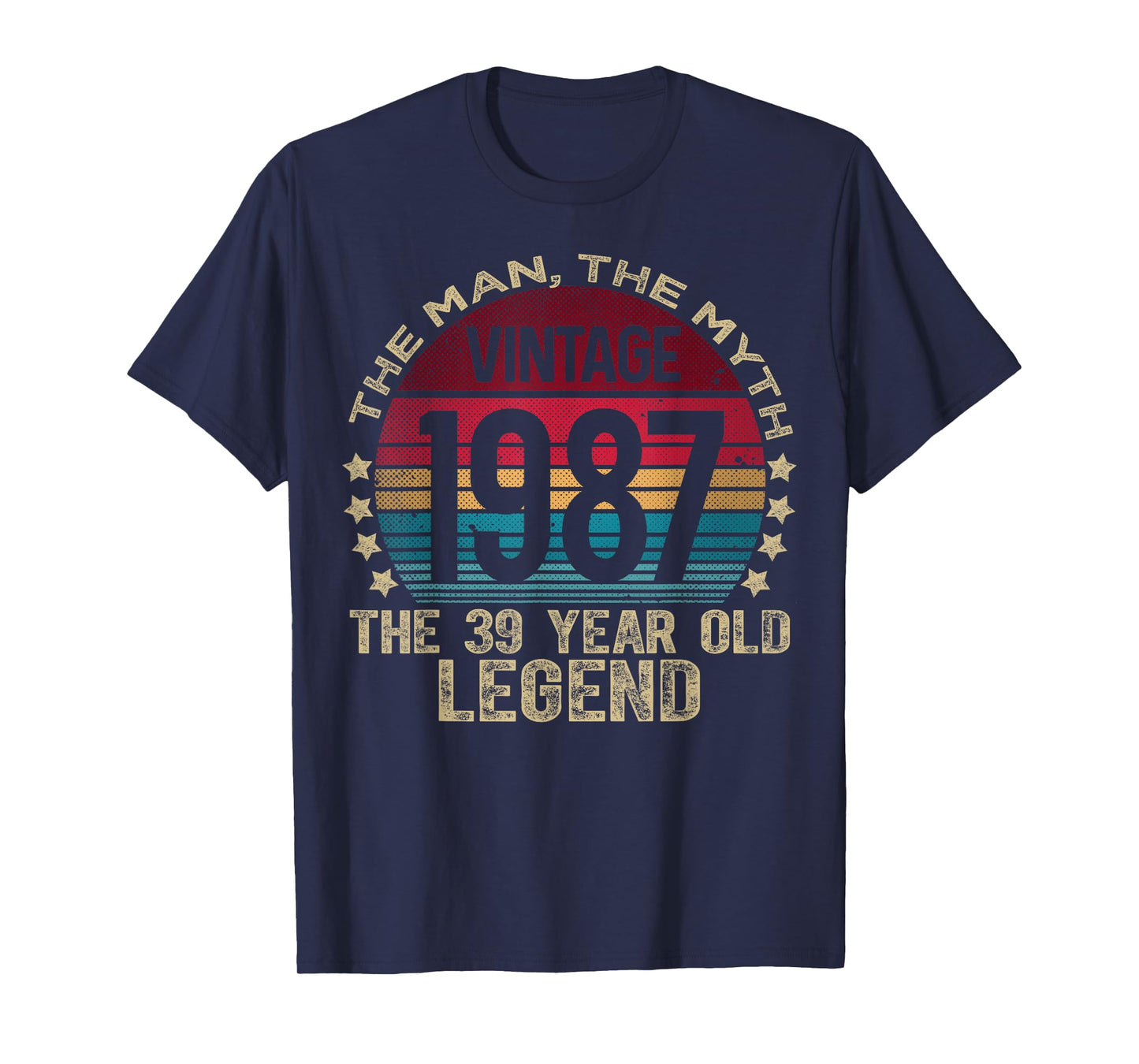 39 Year Old Gifts Vintage 1987 Limited Edition 39th Birthday T-Shirt