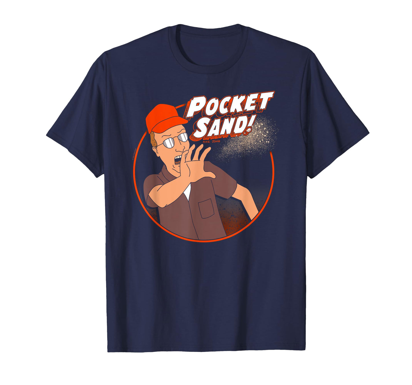 King of the Hill Dale Gribble Pocket Sand Cartoon T-Shirt