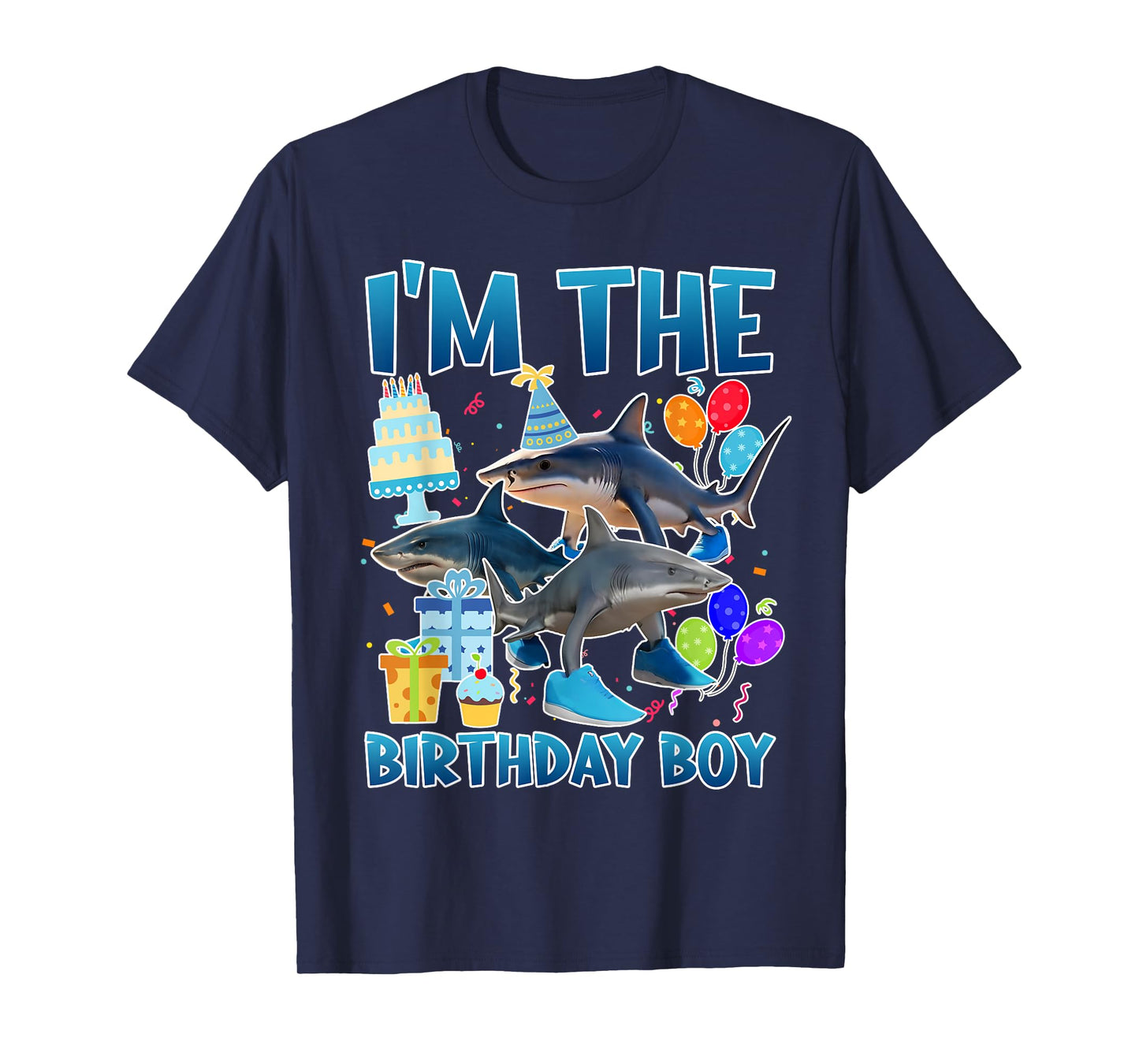 I'm The Birthday Boy Tralalero Tralala Family Matching T-Shirt