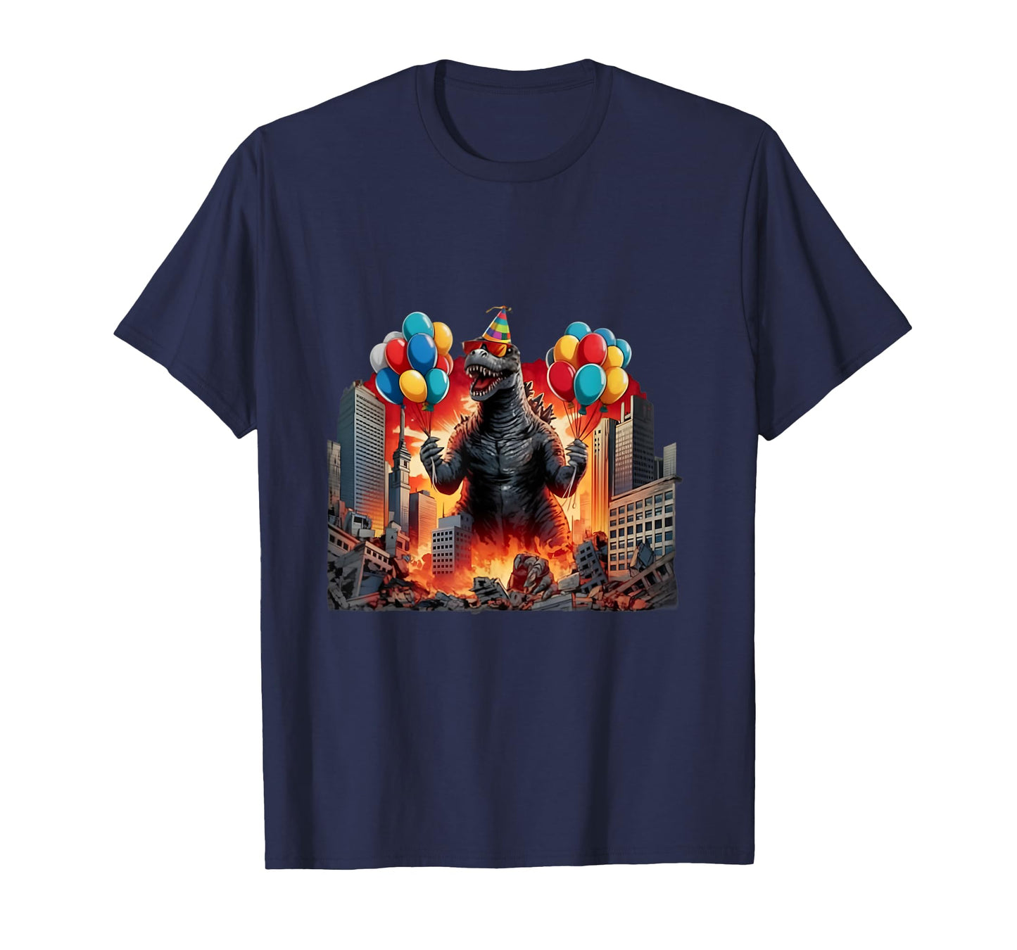 Kaiju Birthday Party Japan Monster Movie Bday Japanese T-Shirt