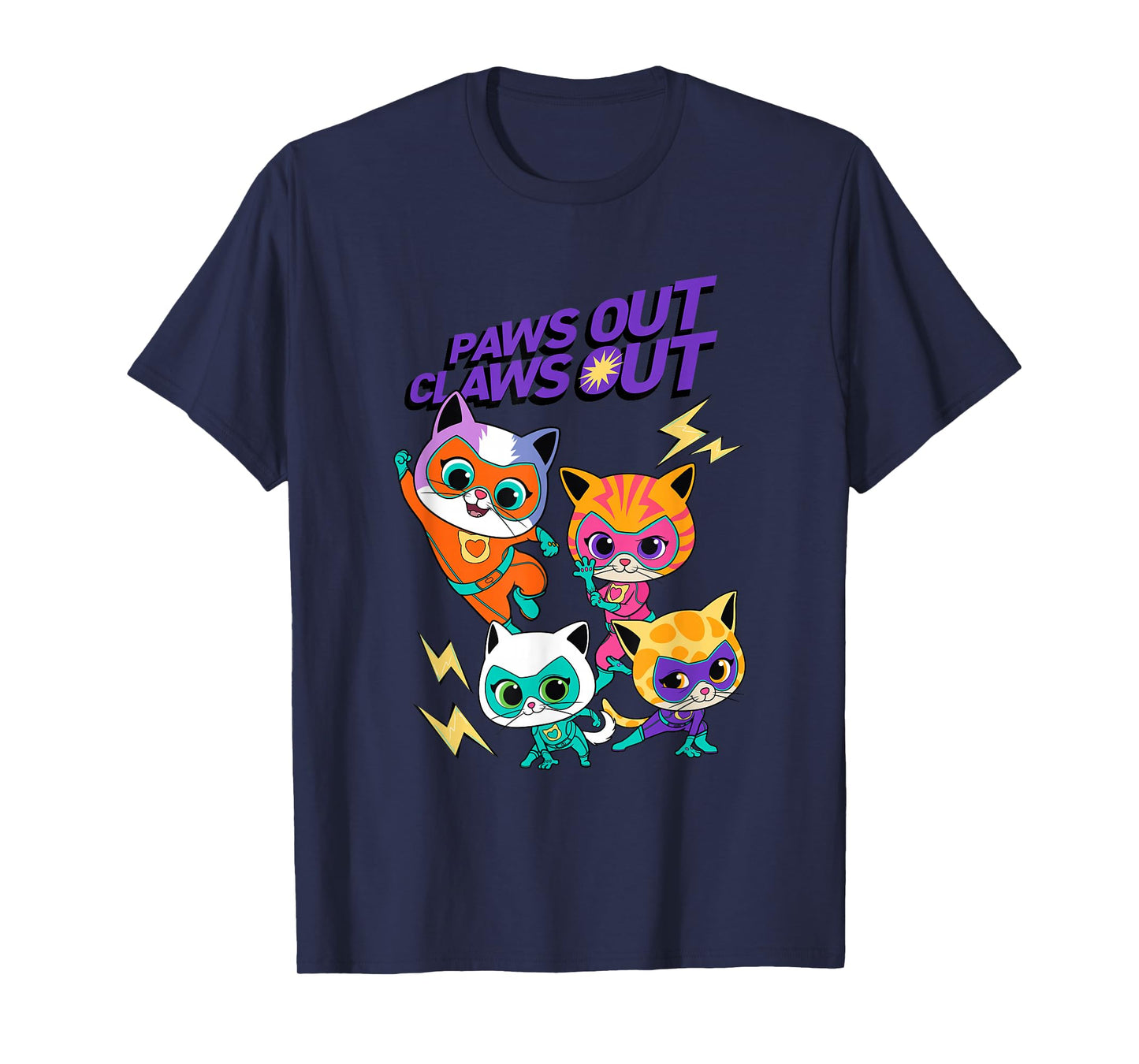 Disney SuperKitties Paws Out Claws T-Shirt