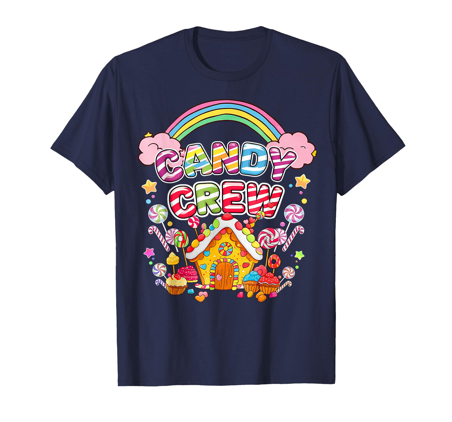Candy Crew Candy Costume Funny Candy Squad Women Girls T-Shirt