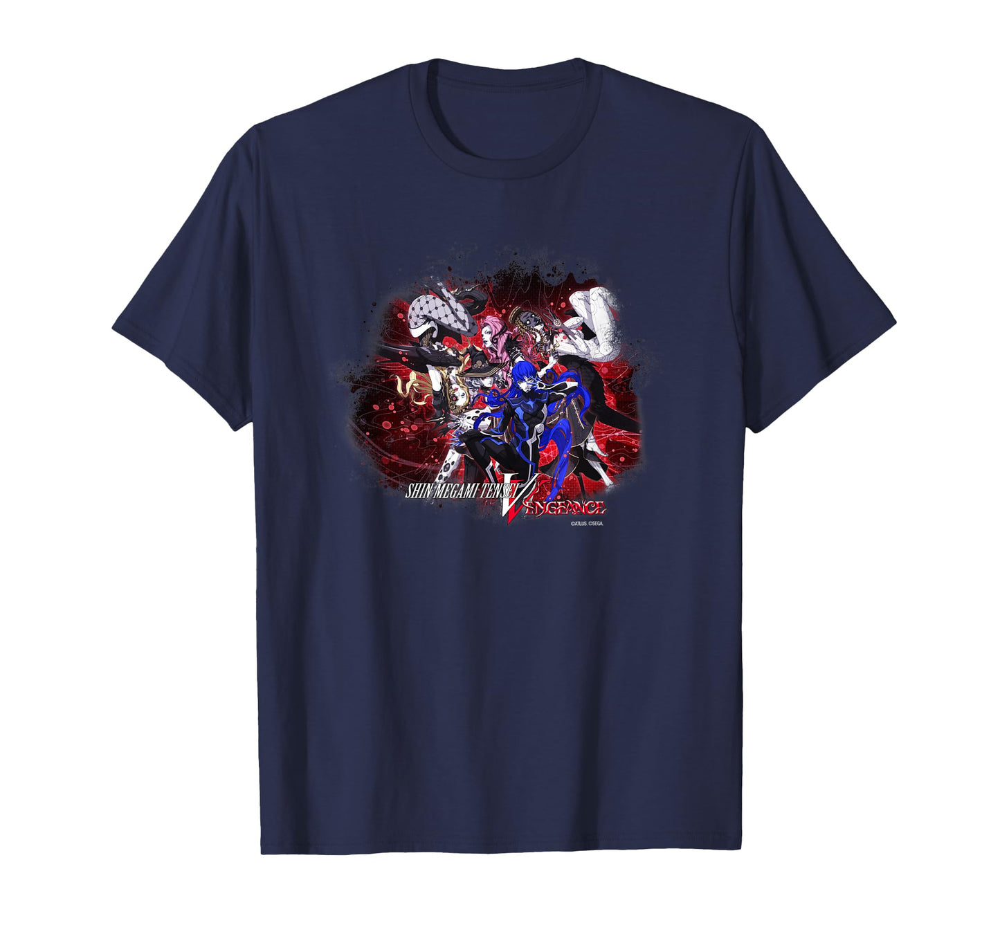 Shin Megami Tensei V: Vengeance Nahobino and Qadistu ATLUS T-Shirt