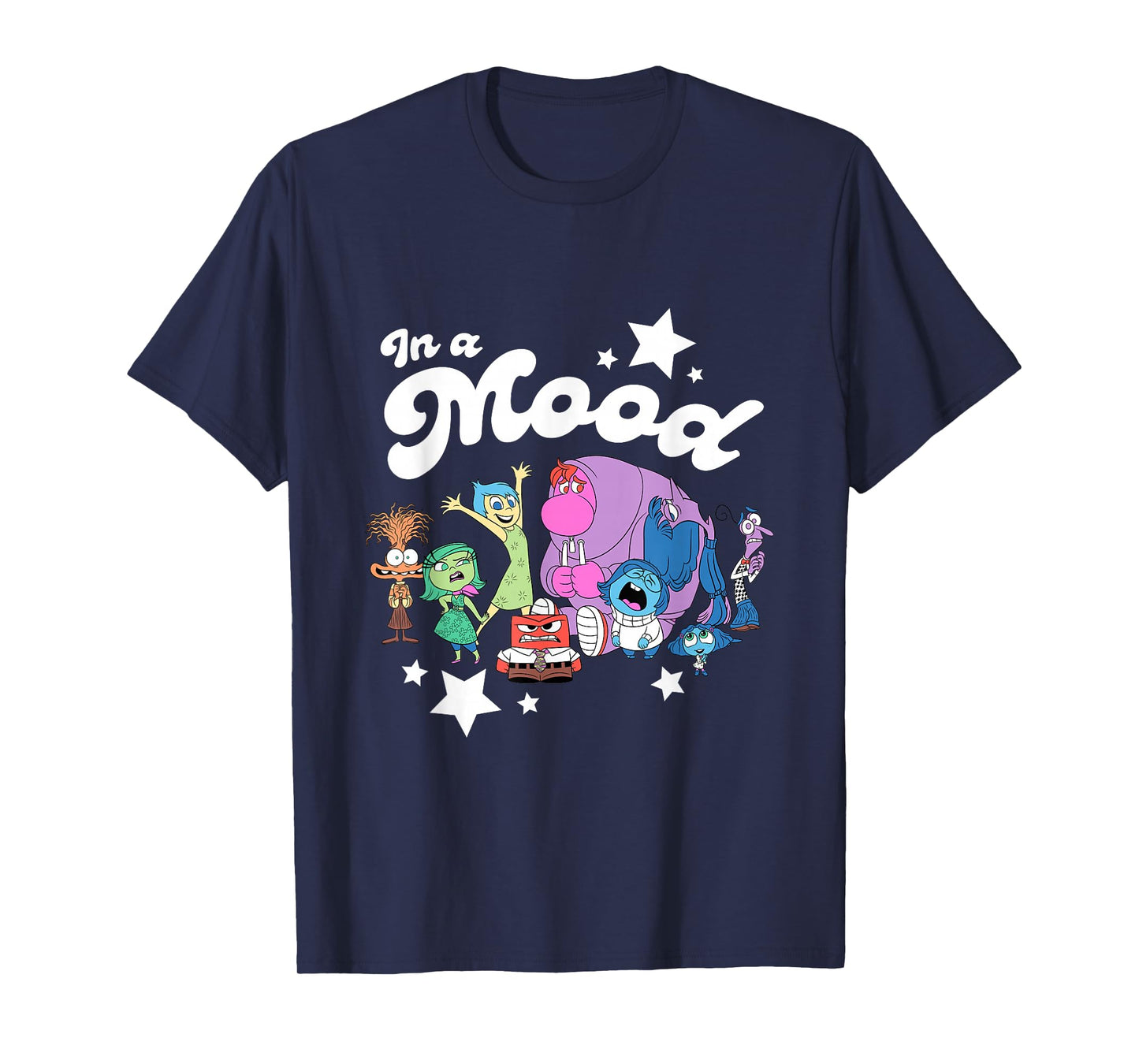 Disney Pixar Inside Out 2 in A Mood T-Shirt
