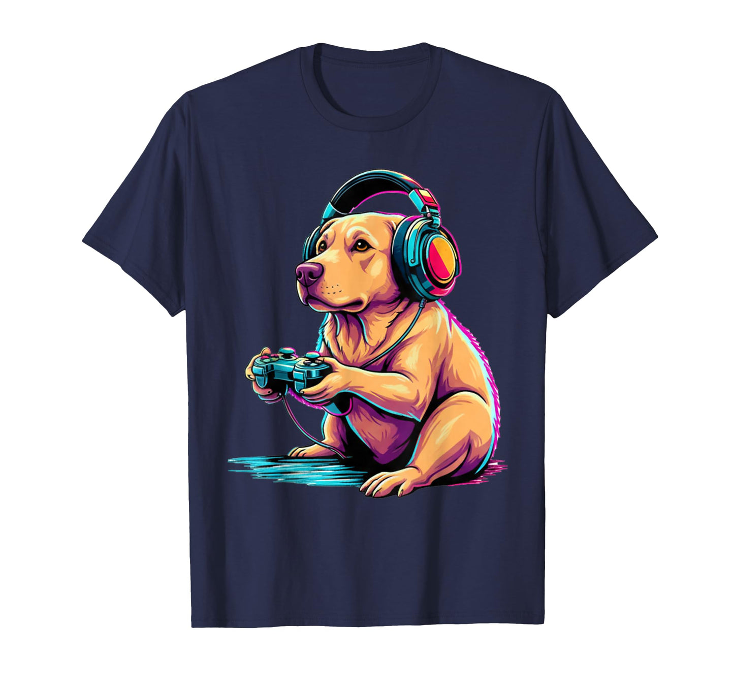 Labrador Retriever Funny Video Games Labrador Retriever T-Shirt
