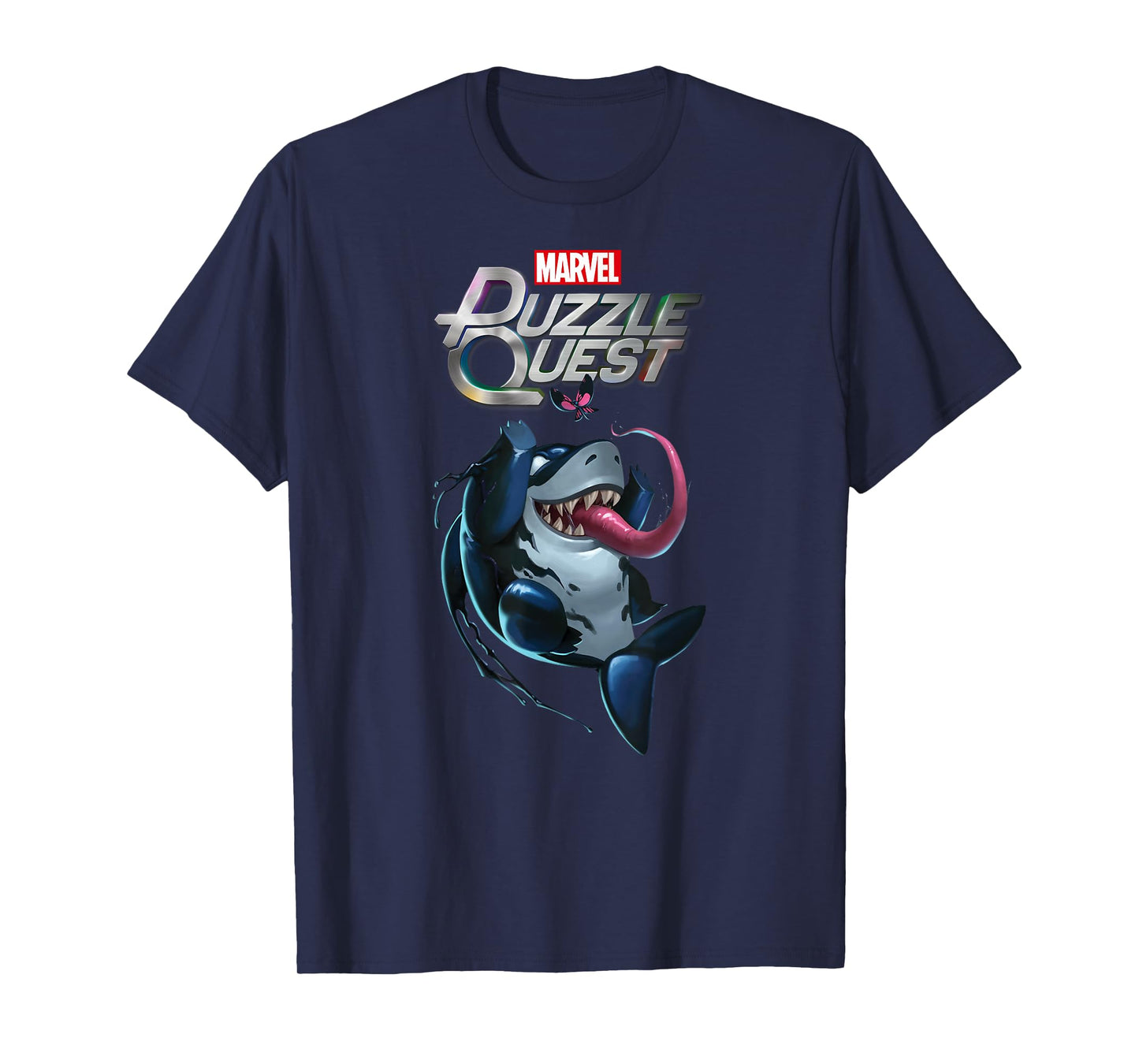 Marvel Puzzle Quest Jeff the Land Shark Jeffrey Symbiote T-Shirt