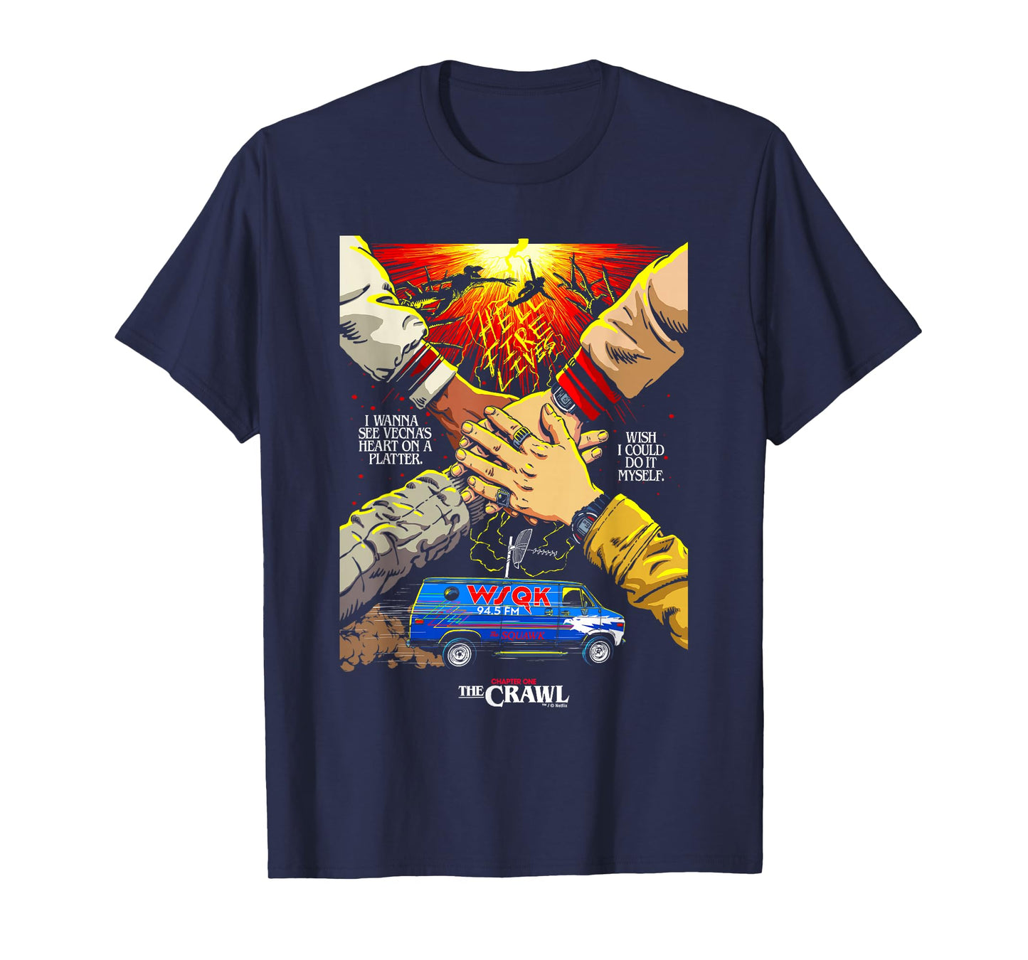 Stranger Things Season 5 x Butcher Billy The Crawl T-Shirt