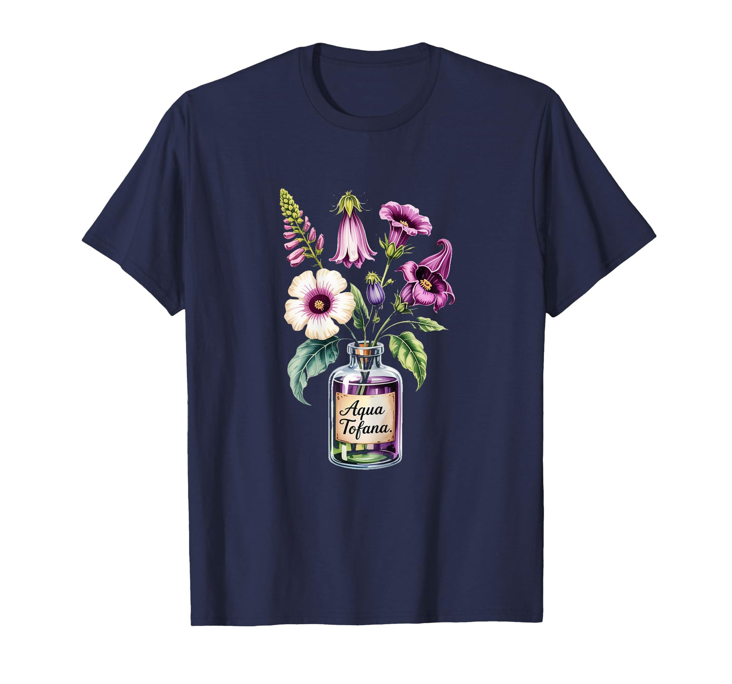 Aqua Tofana Apothecary Feminist Women Poison T-Shirt