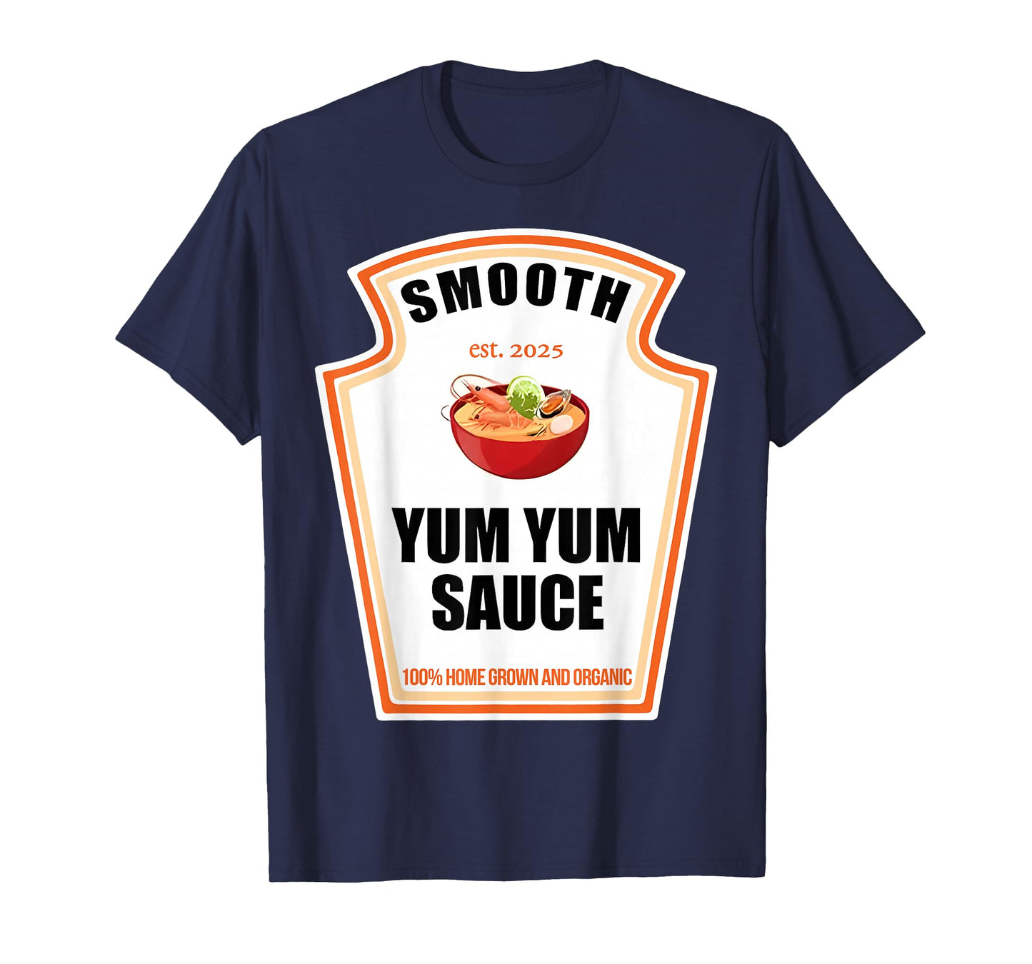 Smooth Yum Yum Sauce Condiment Spice Costume Party Matching T-Shirt