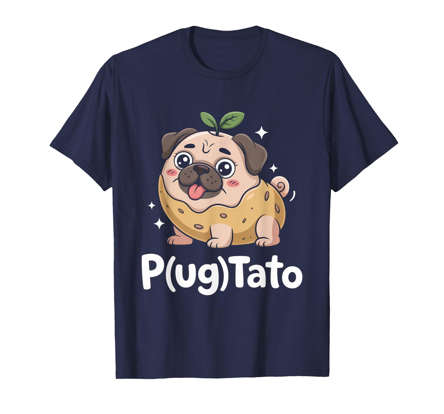 Funny Pugtato Dog Pug T-Shirt