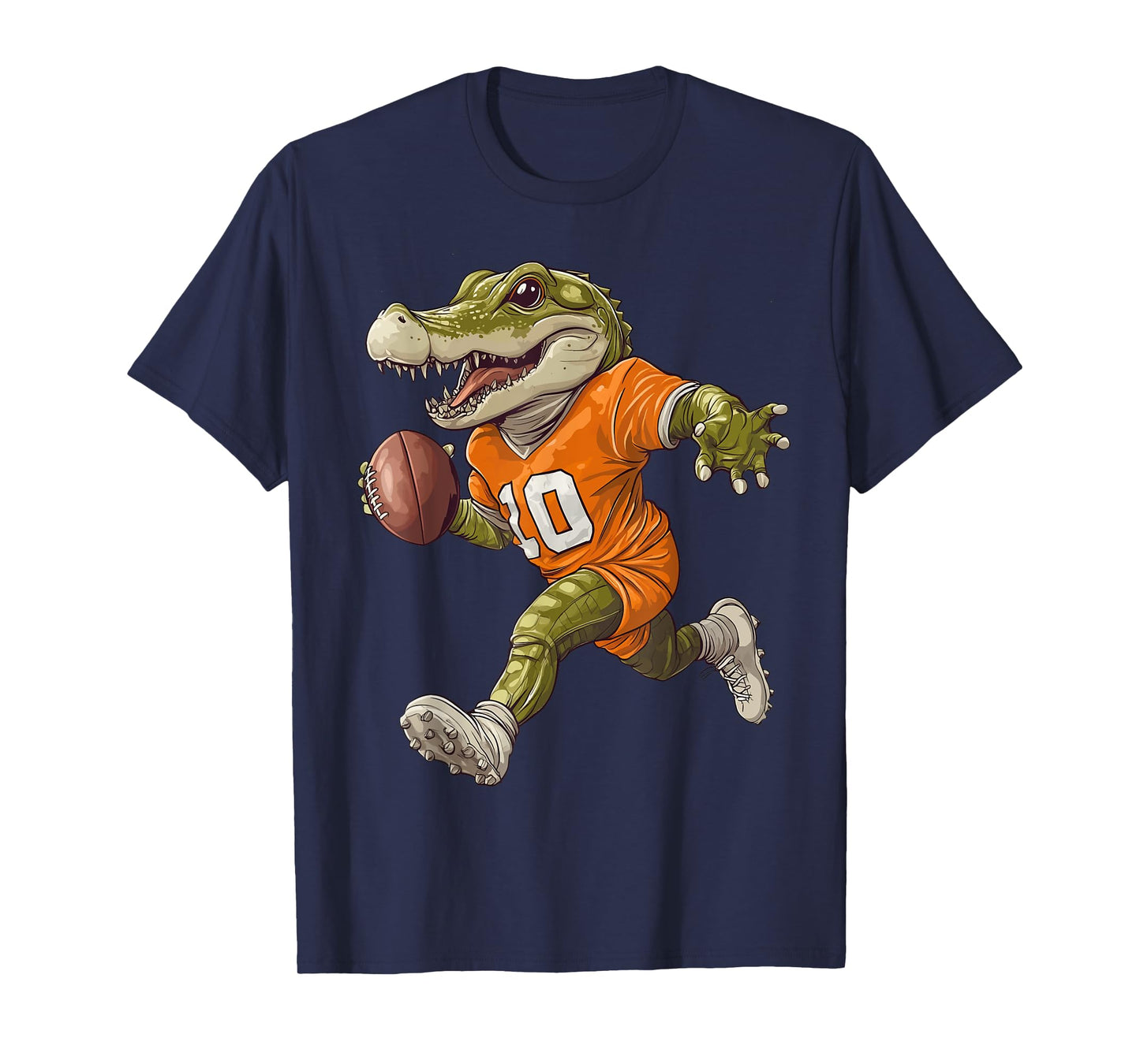 Football Alligator Tee Apparel Sport Design Football Player T-Shirt