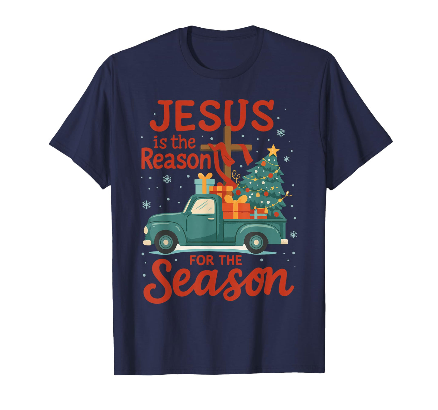 Jesus is The Reason for The Season Pajamas Kids Christmas T-Shirt