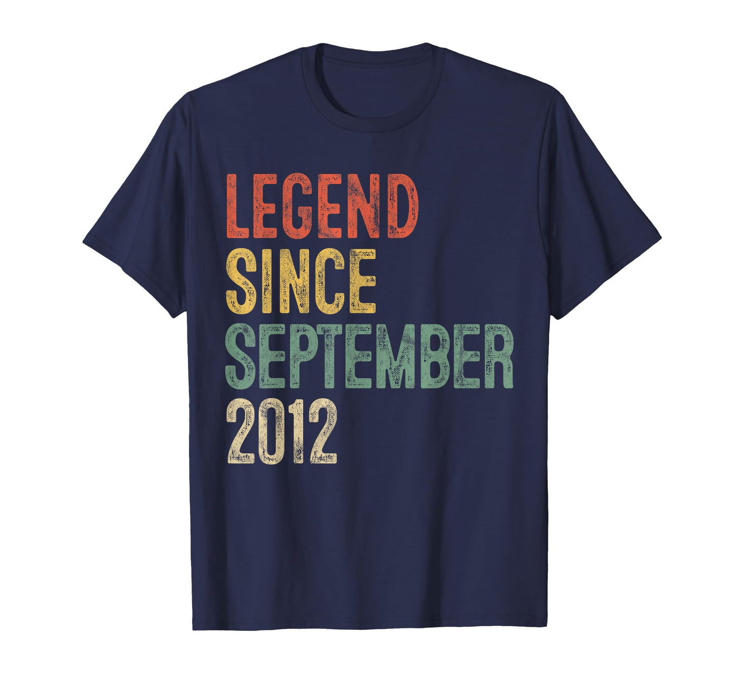 Legend 2012 13th Birthday Gifts for Boy Girl 13 Year Old T-Shirt