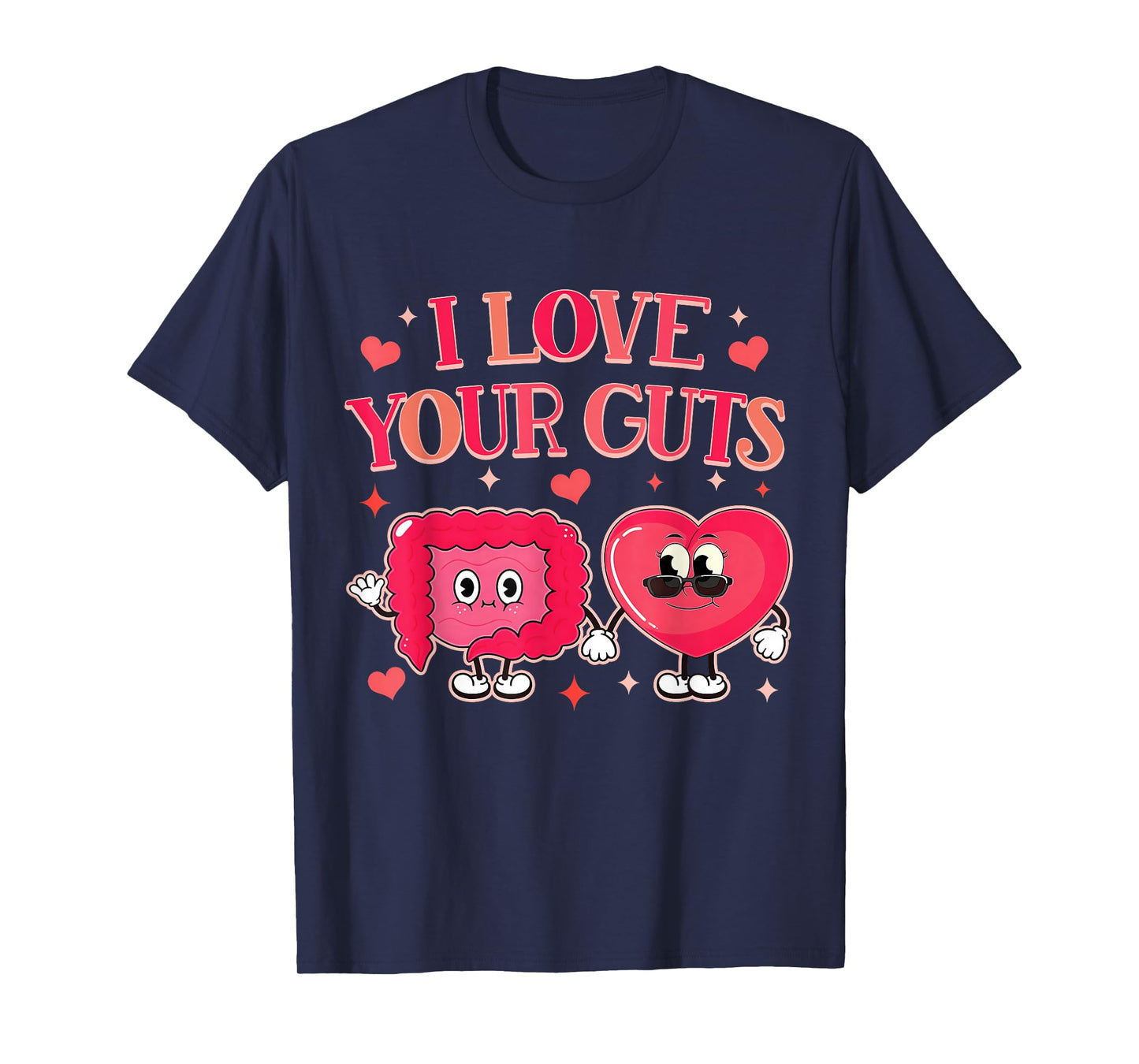 Gastroenterology GI Tech Gastro Valentine I Love Your Guts T-Shirt