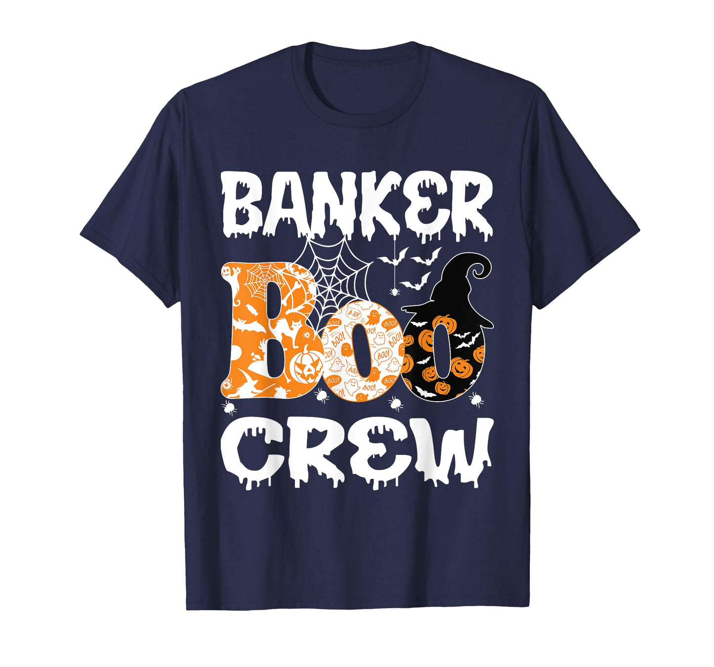 Banker Boo Crew banker halloween costume banker halloween T-Shirt
