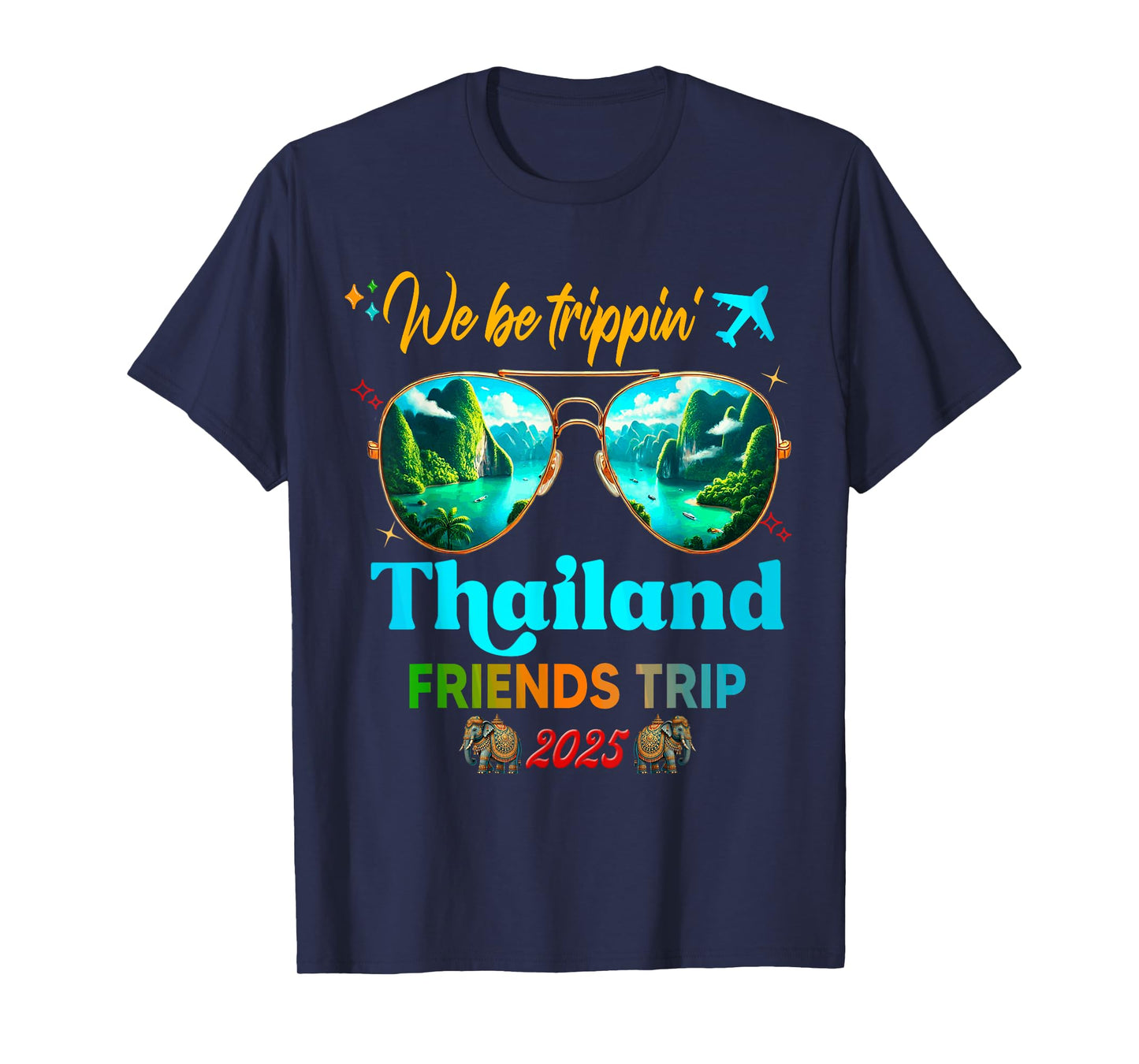 Bangkok Thailand Vacation 2025 T-Shirt