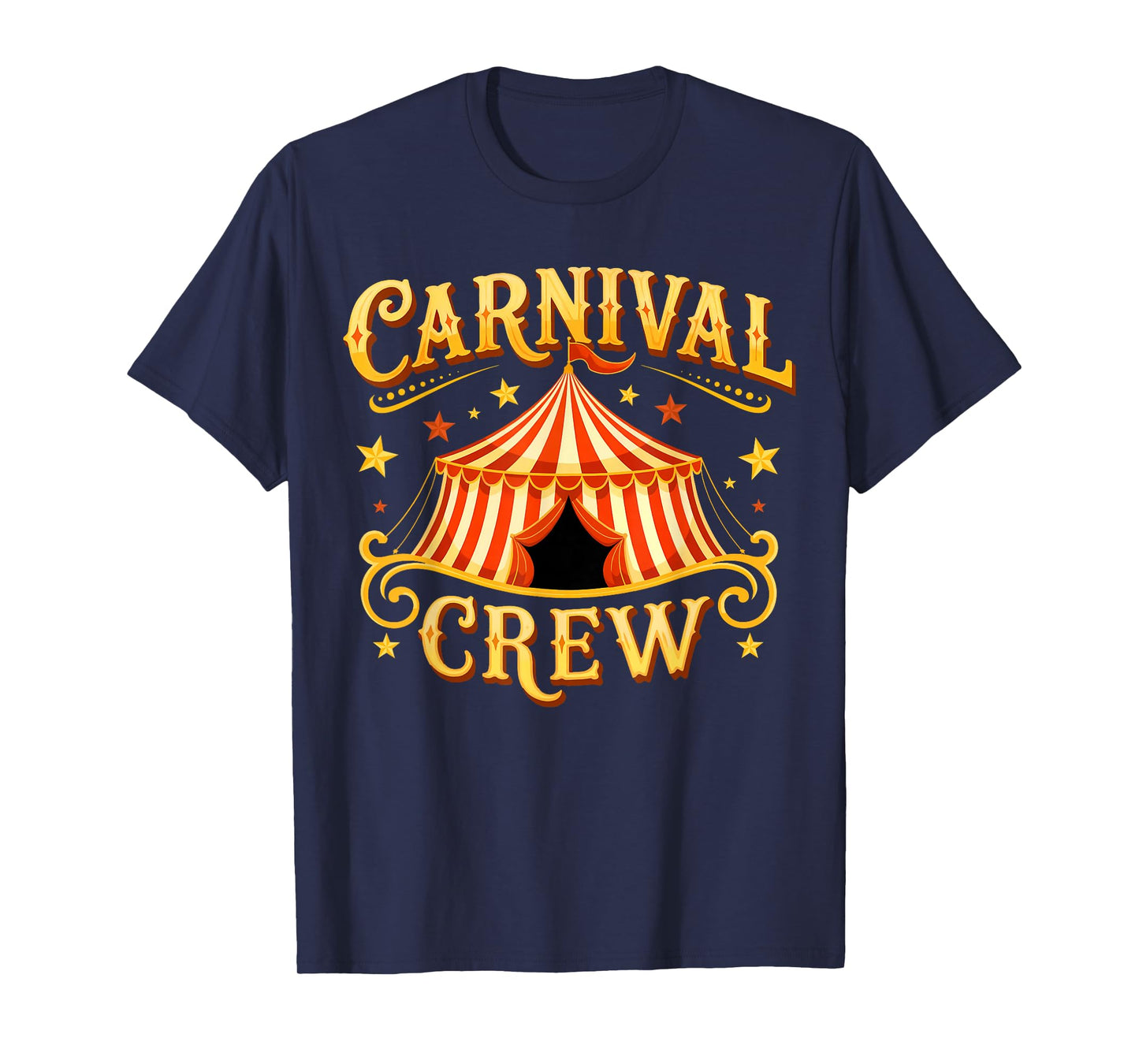 Carnival Crew Funny Circus Squad Staff Costume Circus Party T-Shirt