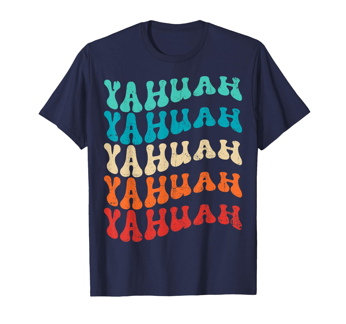 Yahuah Family Name I Love Yahuah Personalized Vintage T-Shirt