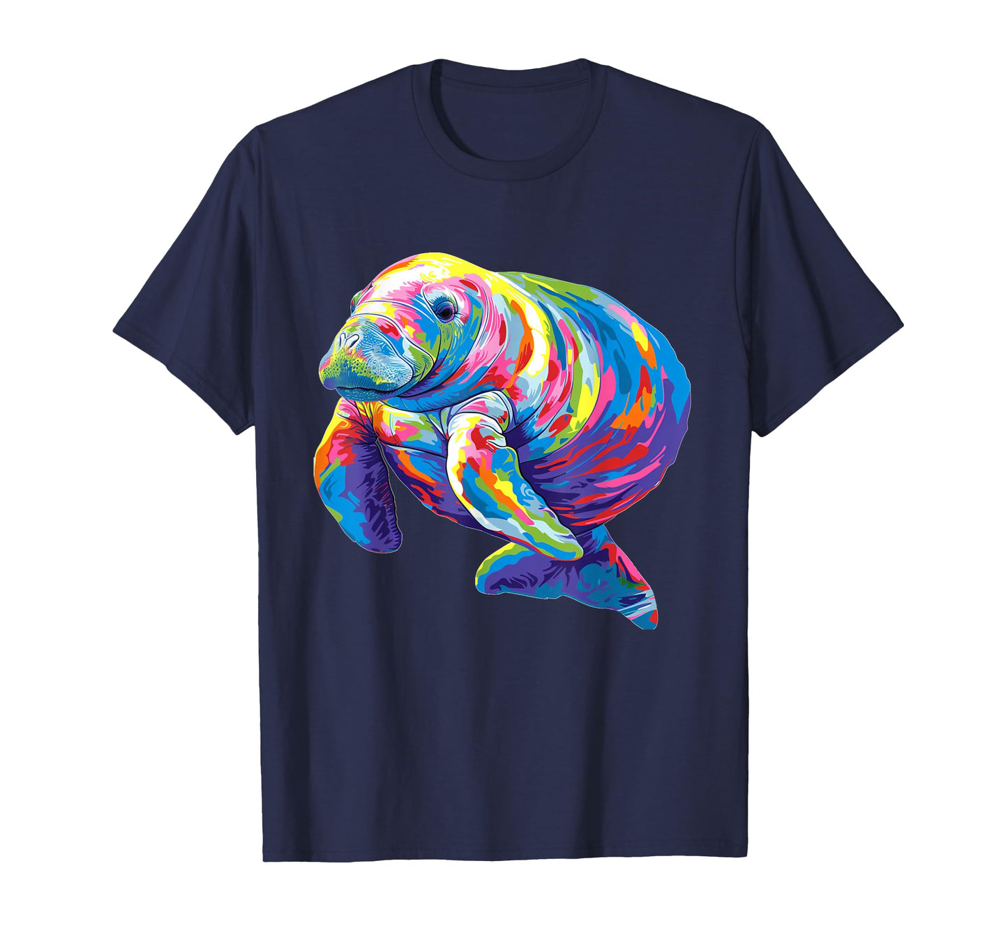 Cool multicolor Manatee Costume for Boys and Girls T-Shirt