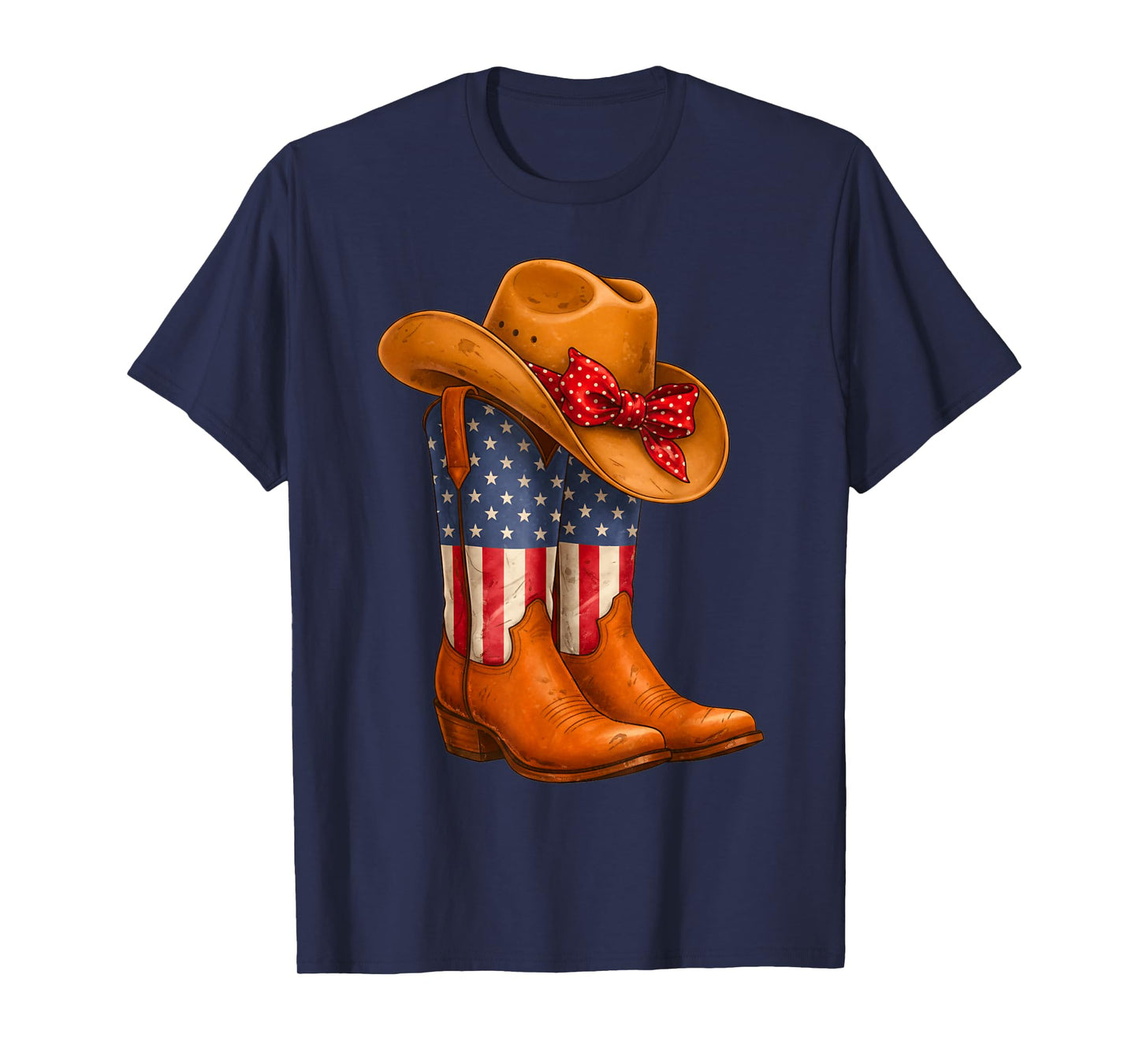 Boots Rodeo Western Country Cowboy Boots T-Shirt