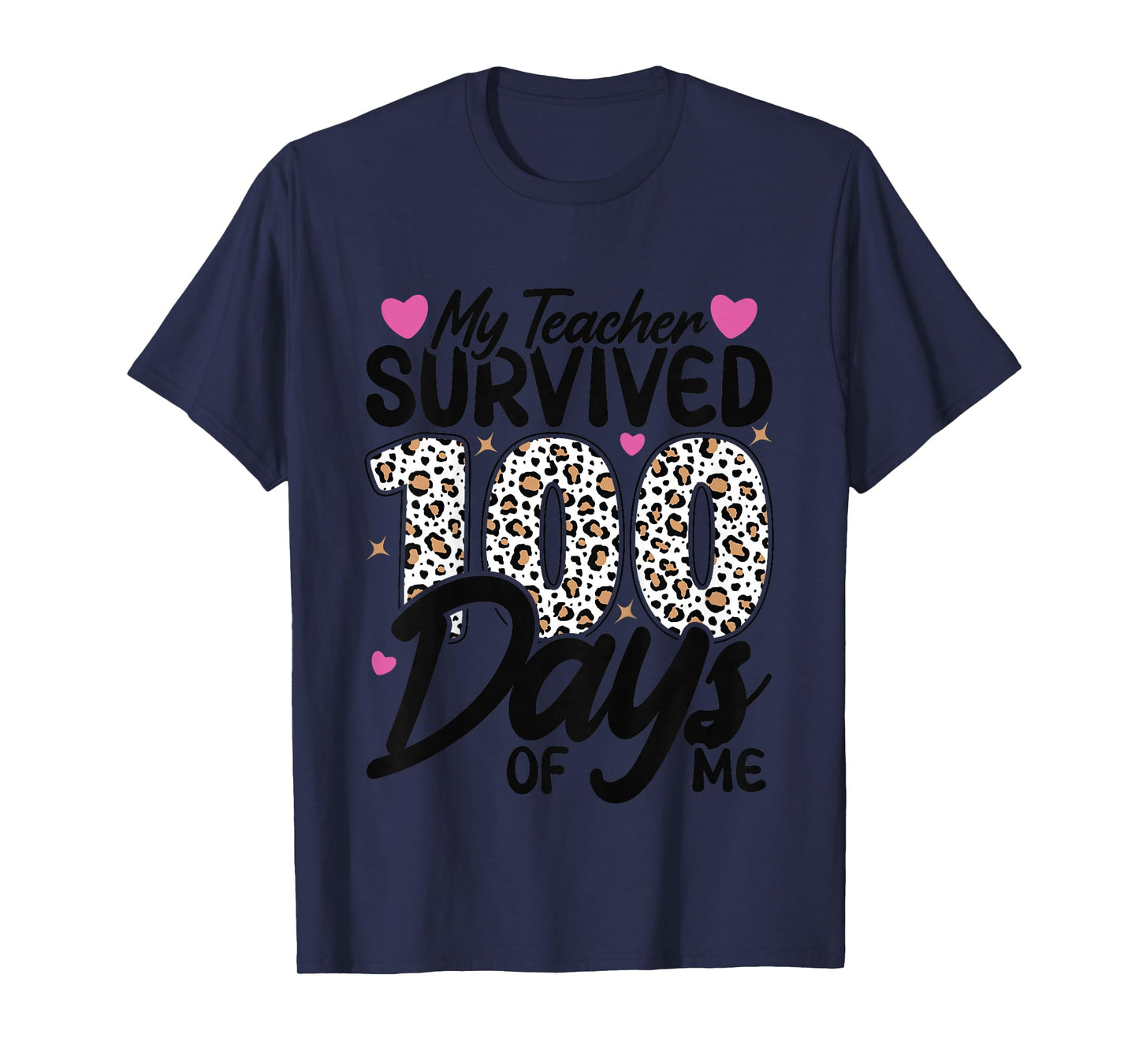 My Teacher Survived 100 Days of Me 100th Day of School Boys T-Shirt
