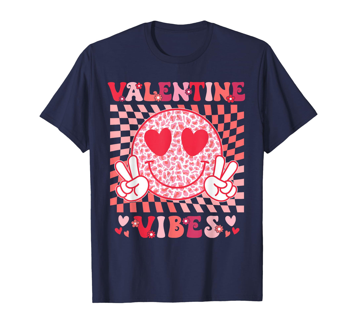 Valentines Vibes Valentines Day for Teens Boys Girls Kids T-Shirt