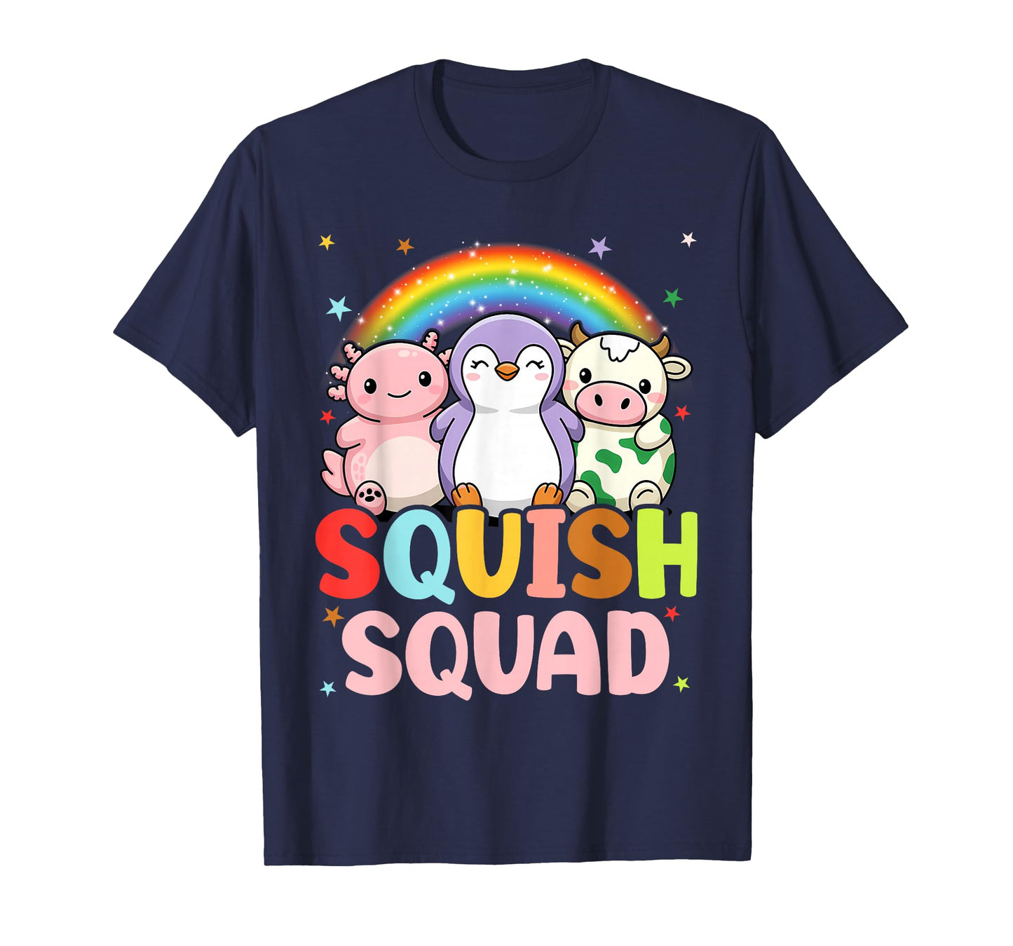Squish Squad Mallow Lover Cute Birthday T-Shirt