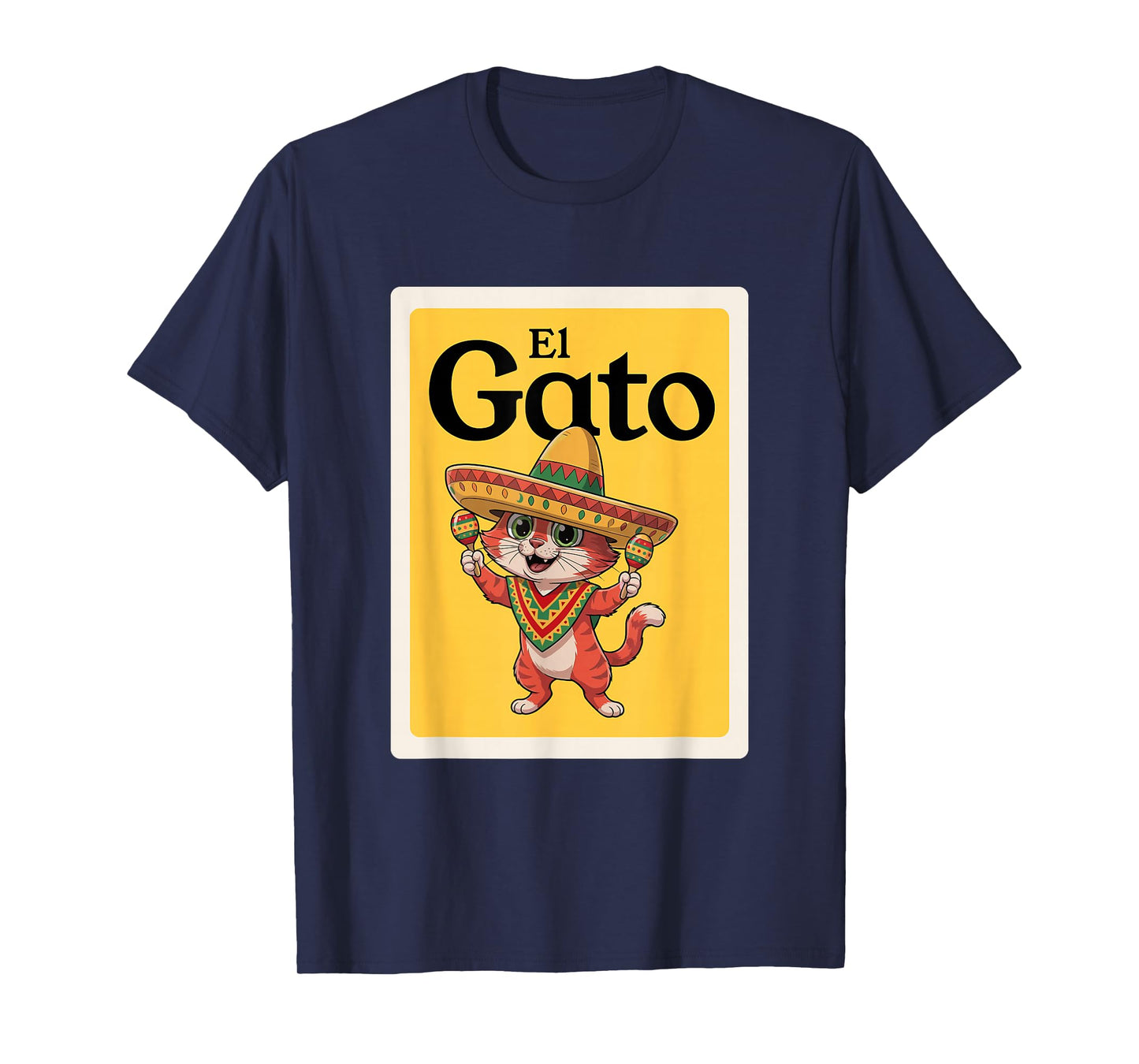 Mexican El Gato - The Cat T-Shirt