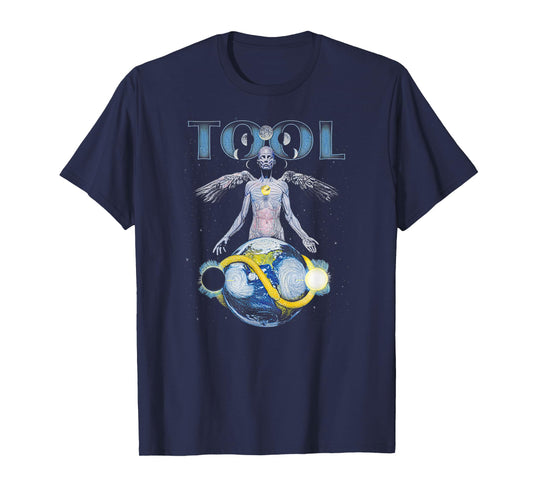 Skeleton Vintage Tool Shake Handyma Sarcastic Music Bands T-Shirt