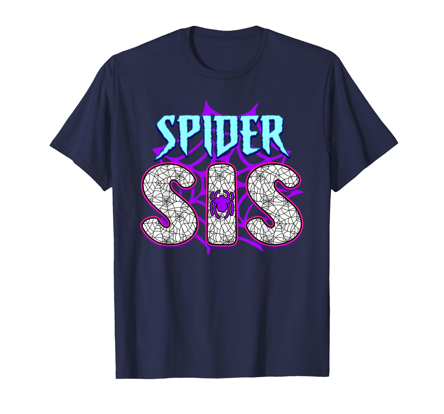 Birthday Party Spider Outfit Spider Sister Kids Girls T-Shirt