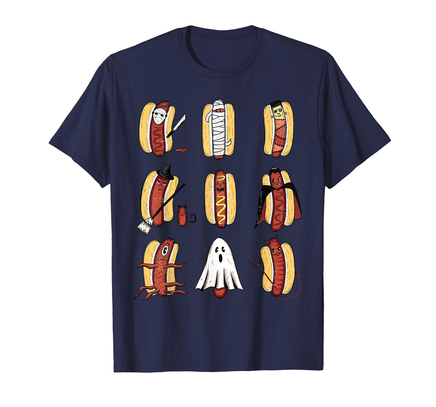 Halloween Halloweiners Summerween Hot Dog Summer T-Shirt