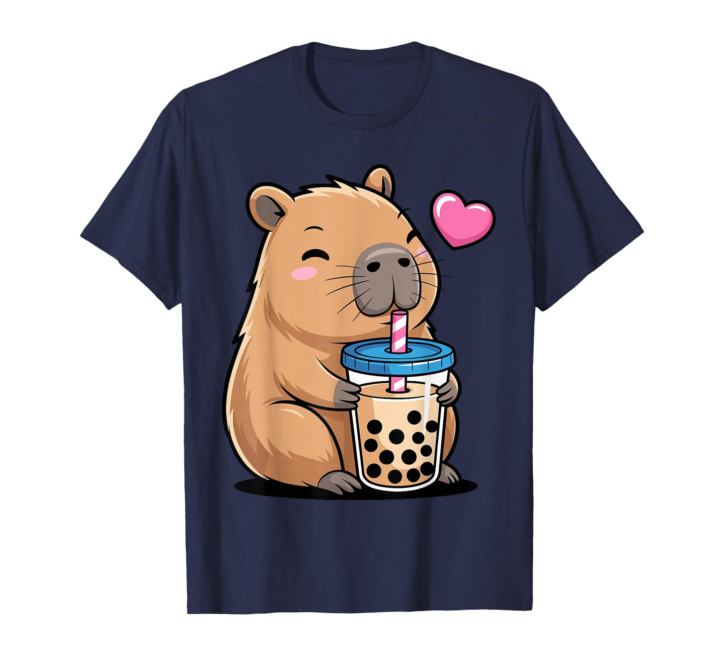 Funny Capybara Design for Men Women Adults Capybara Lover T-Shirt