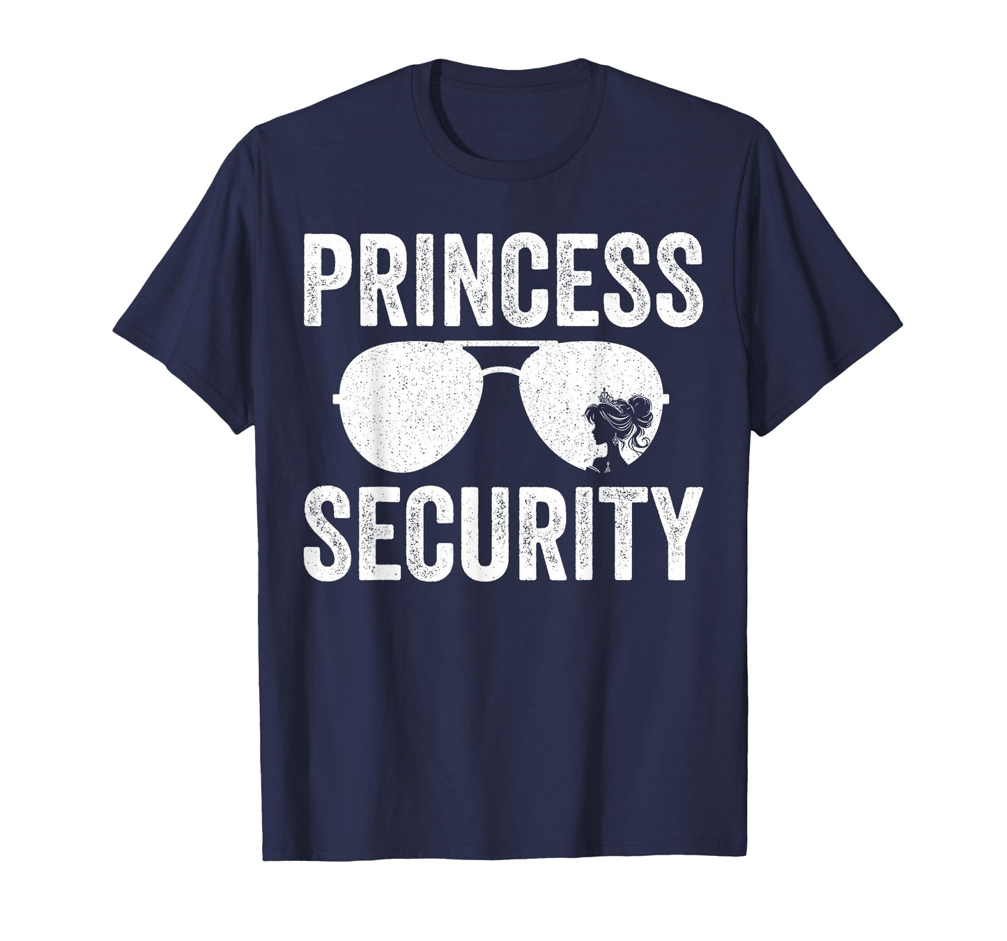 Princess Security Halloween Costume Dad Boy T-Shirt