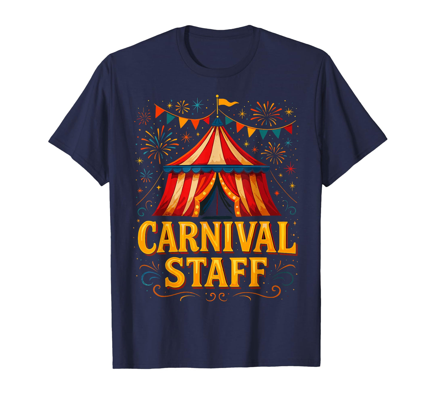 Funny Circus Staff Matching Carnival Staff T-Shirt
