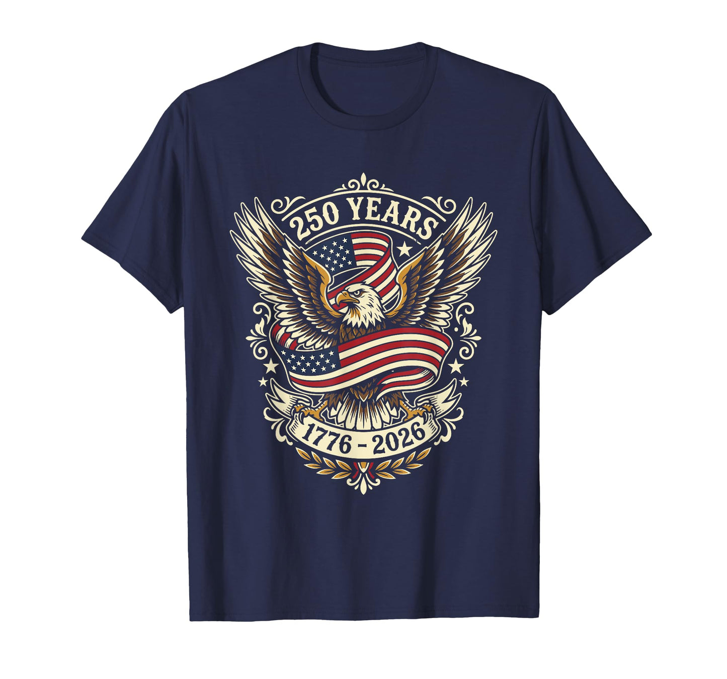 Semi Quincentennial Patriotic USA T-Shirt