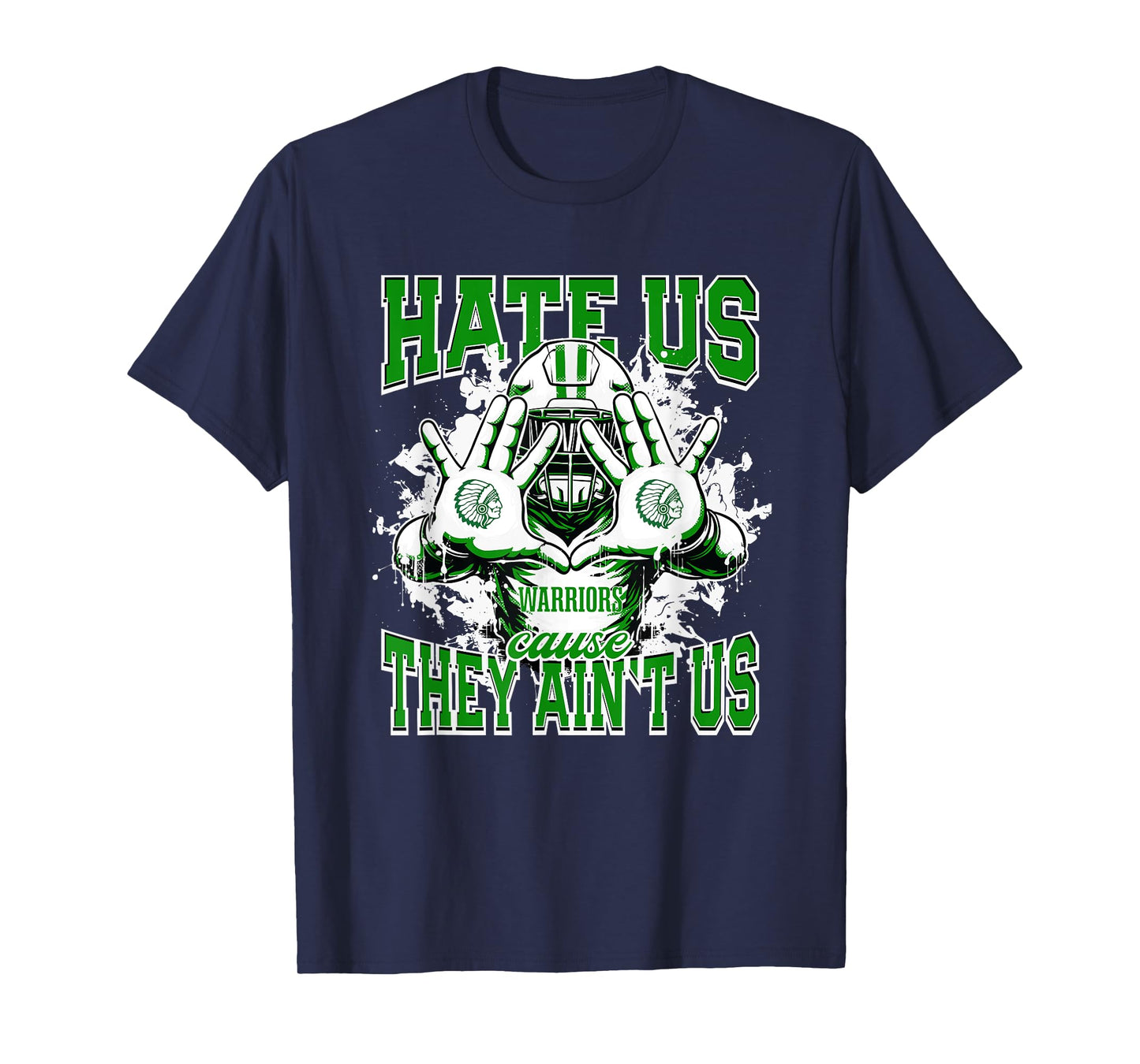West Branch Warriors Logo Hate Us Cause They Ain't HS T-Shirt