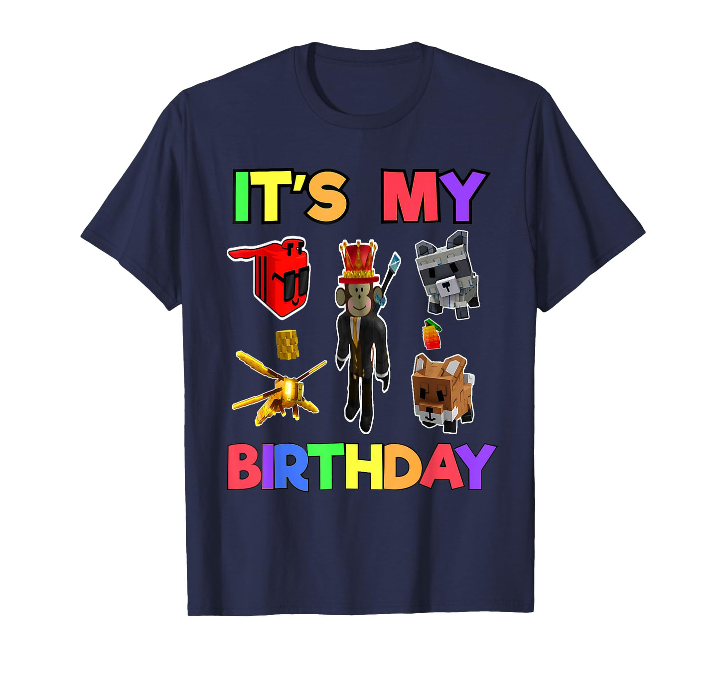 Grow a Garden Funny Birthday Decoration for Kids Boys Girls T-Shirt