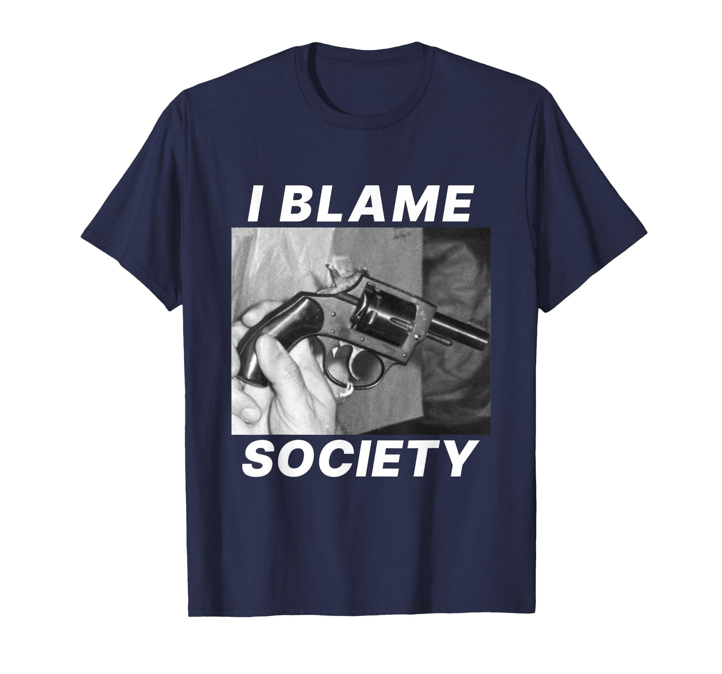 I Blame Society Vintage T-Shirt