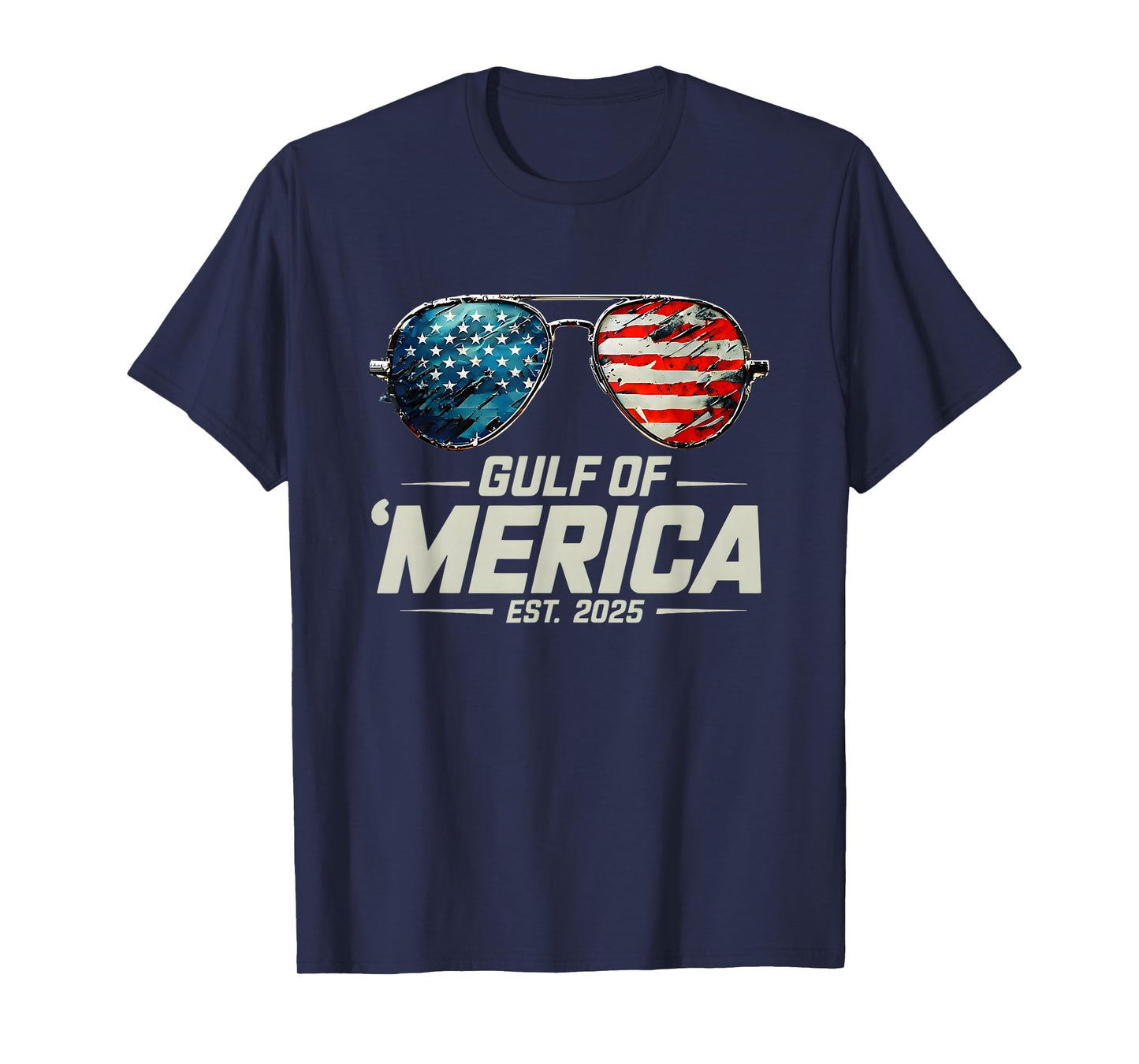 Retro Sunglasses Funny America Est 2025 T-Shirt