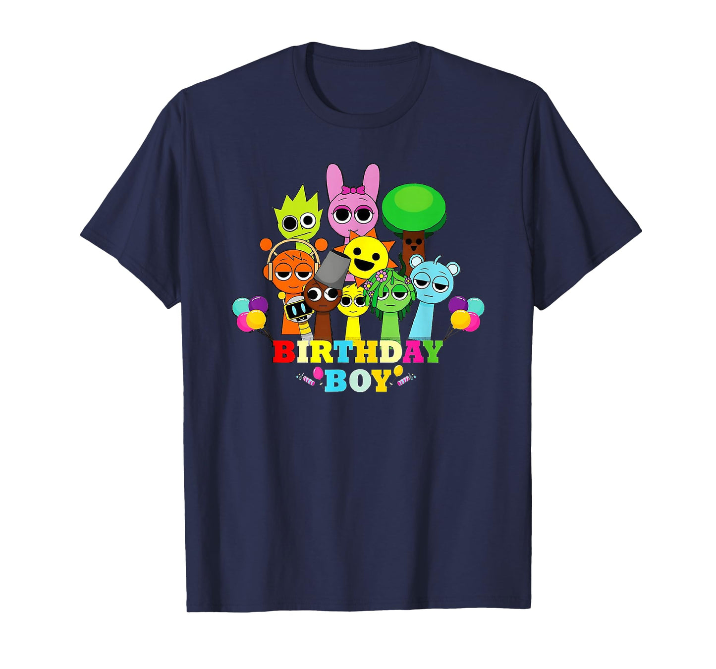 Happy Birthday Boy Sprunky! | Simon Pinki Oren Funbot T-Shirt