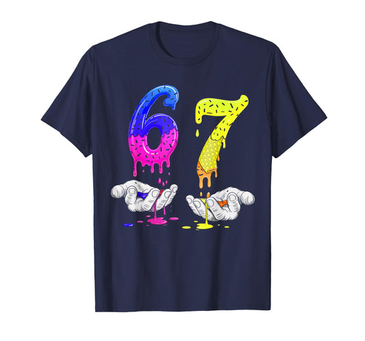 6 7 six Seven Meme 67 T-Shirt