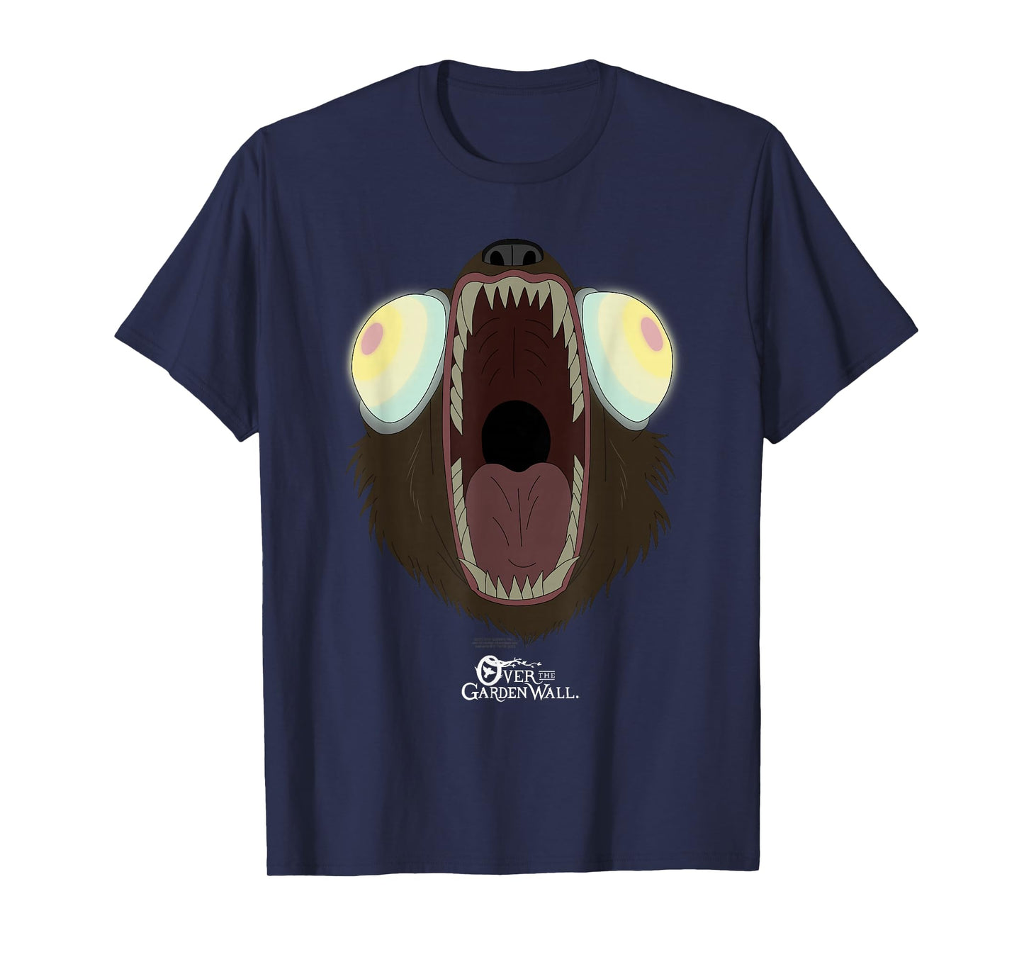 Over The Garden Wall The Dog Scary Large Portrait Cartoon T-Shirt